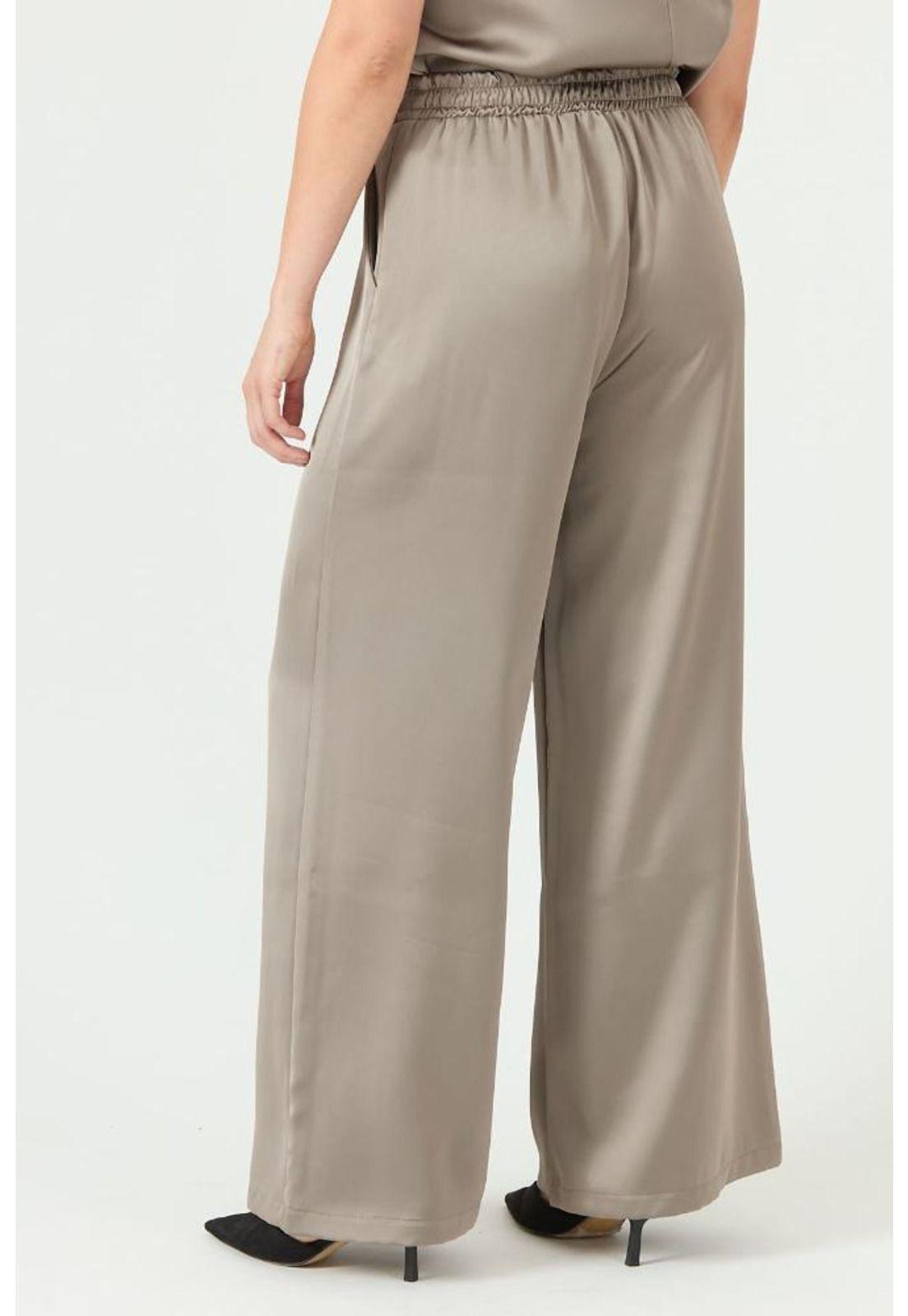 Pantalon palazzo vison PRIVILEGE 2250-2