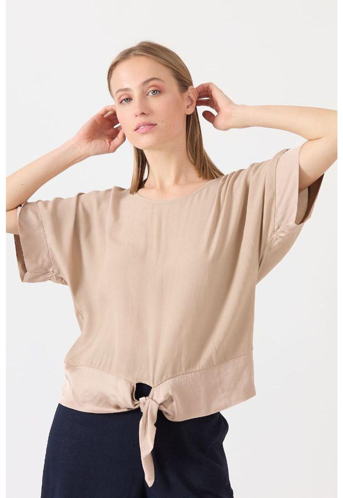 Blusa camel PRIVILEGE 1199-1
