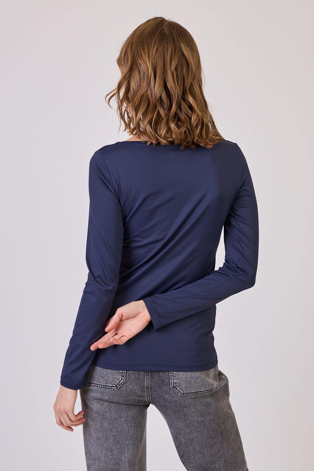 Polera Poliamida Azul Marino Cod 2800026-3