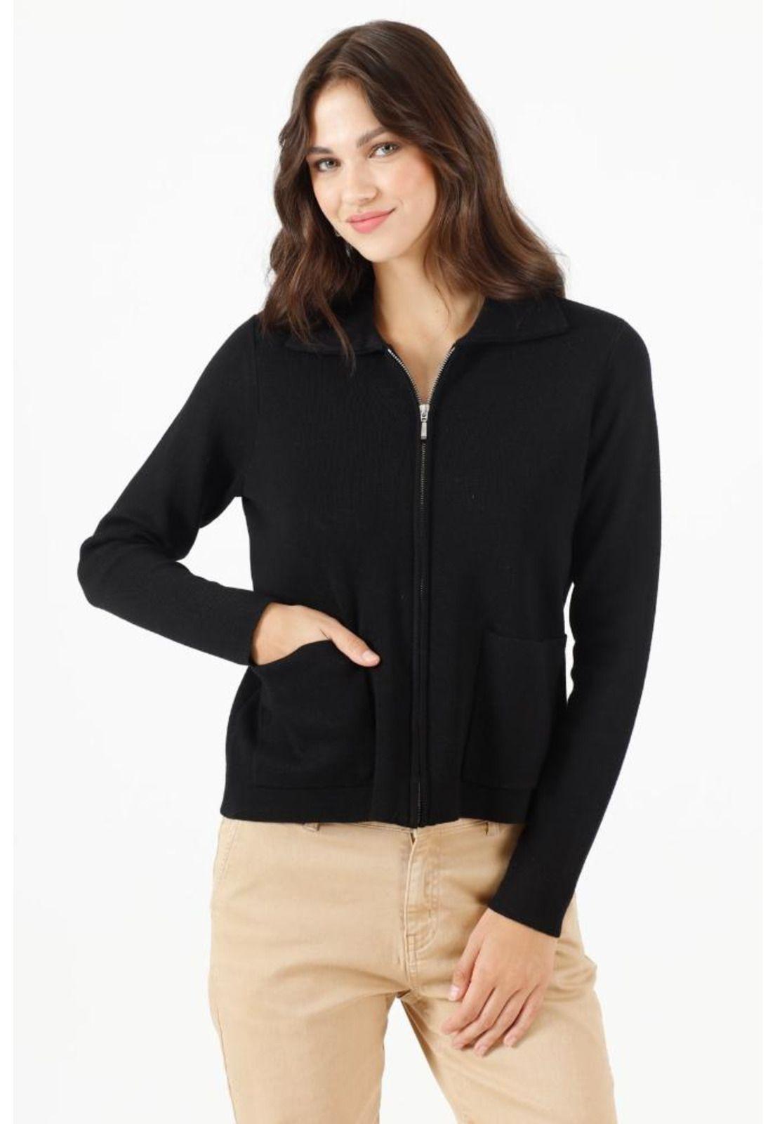 Cardigan negro PRIVILEGE 438-0