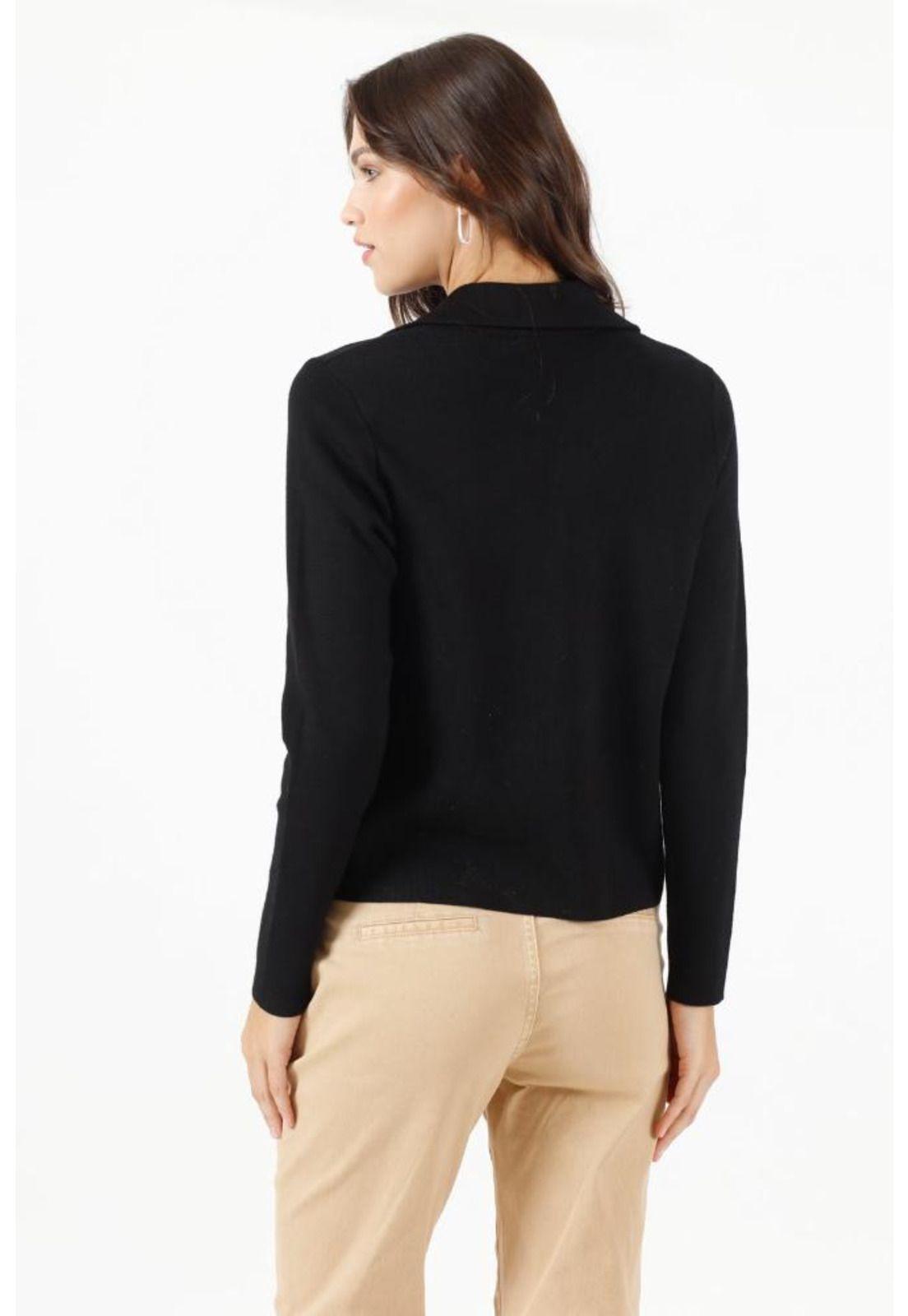 Cardigan negro PRIVILEGE 438-1