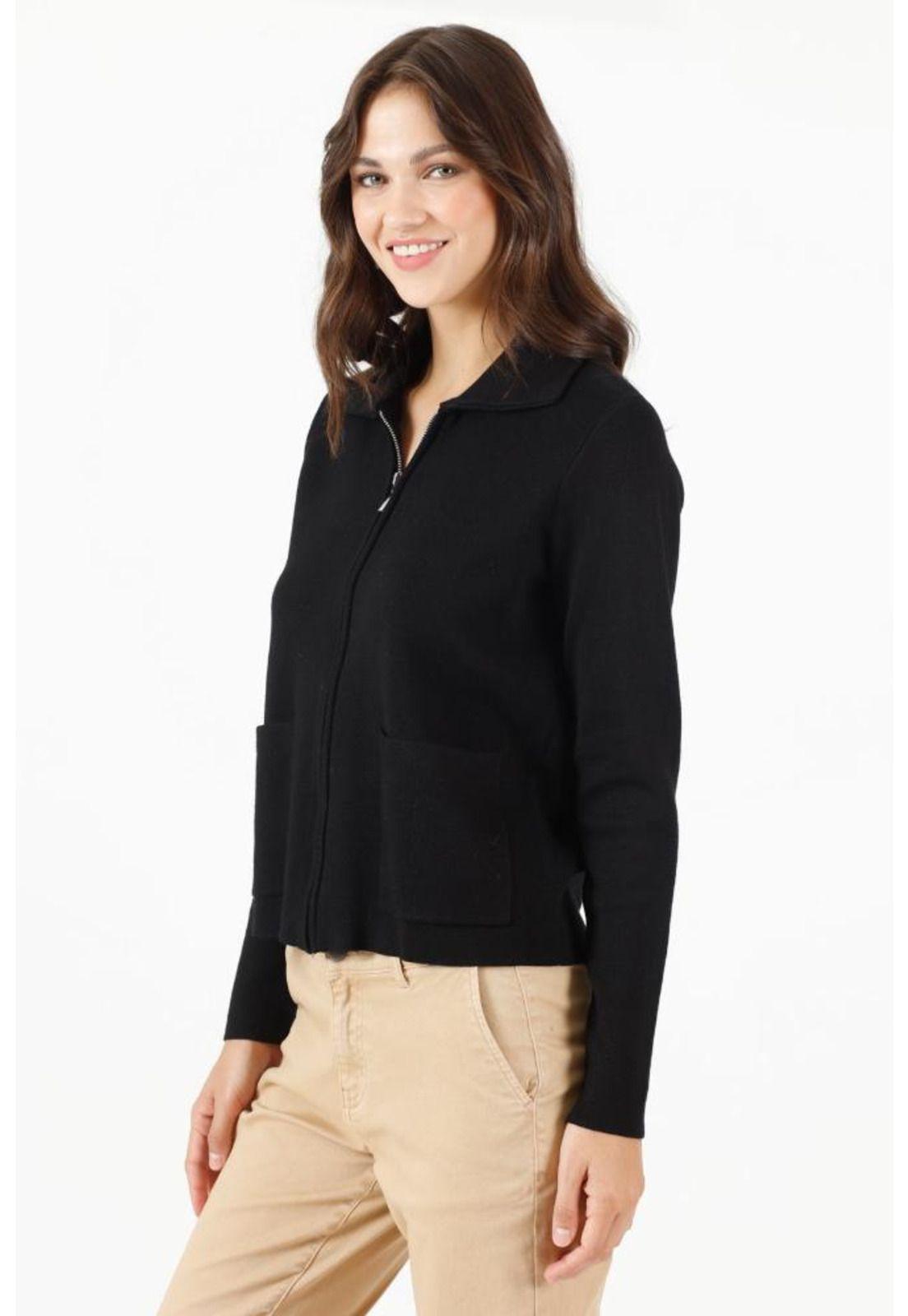 Cardigan negro PRIVILEGE 438-2