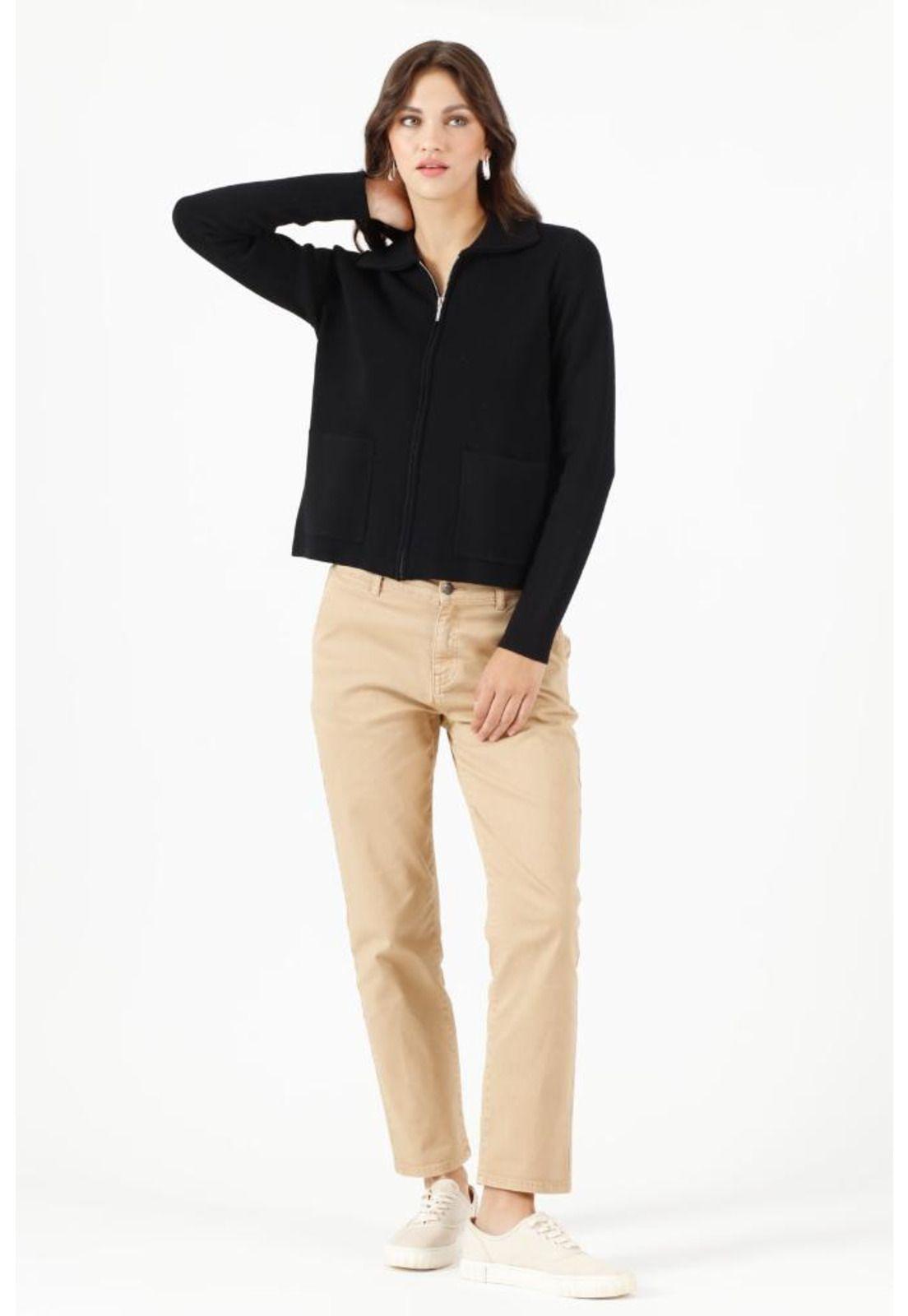 Cardigan negro PRIVILEGE 438-3
