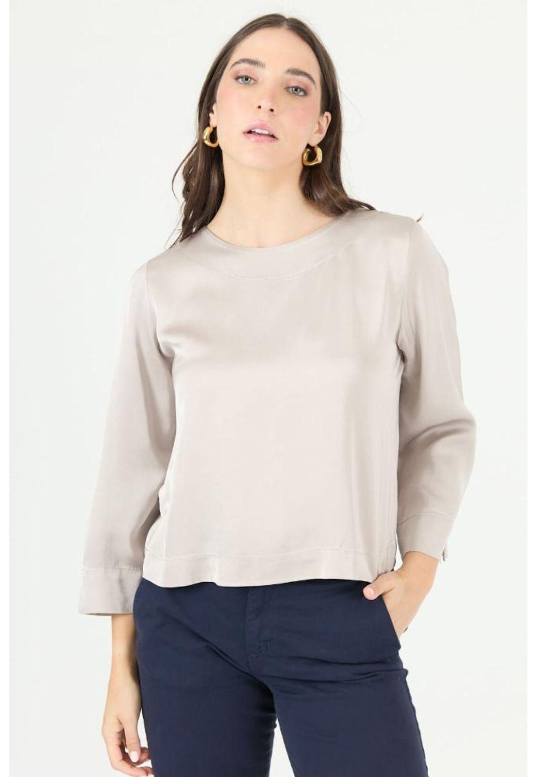 Blusa plata PRIVILEGE 2362-1