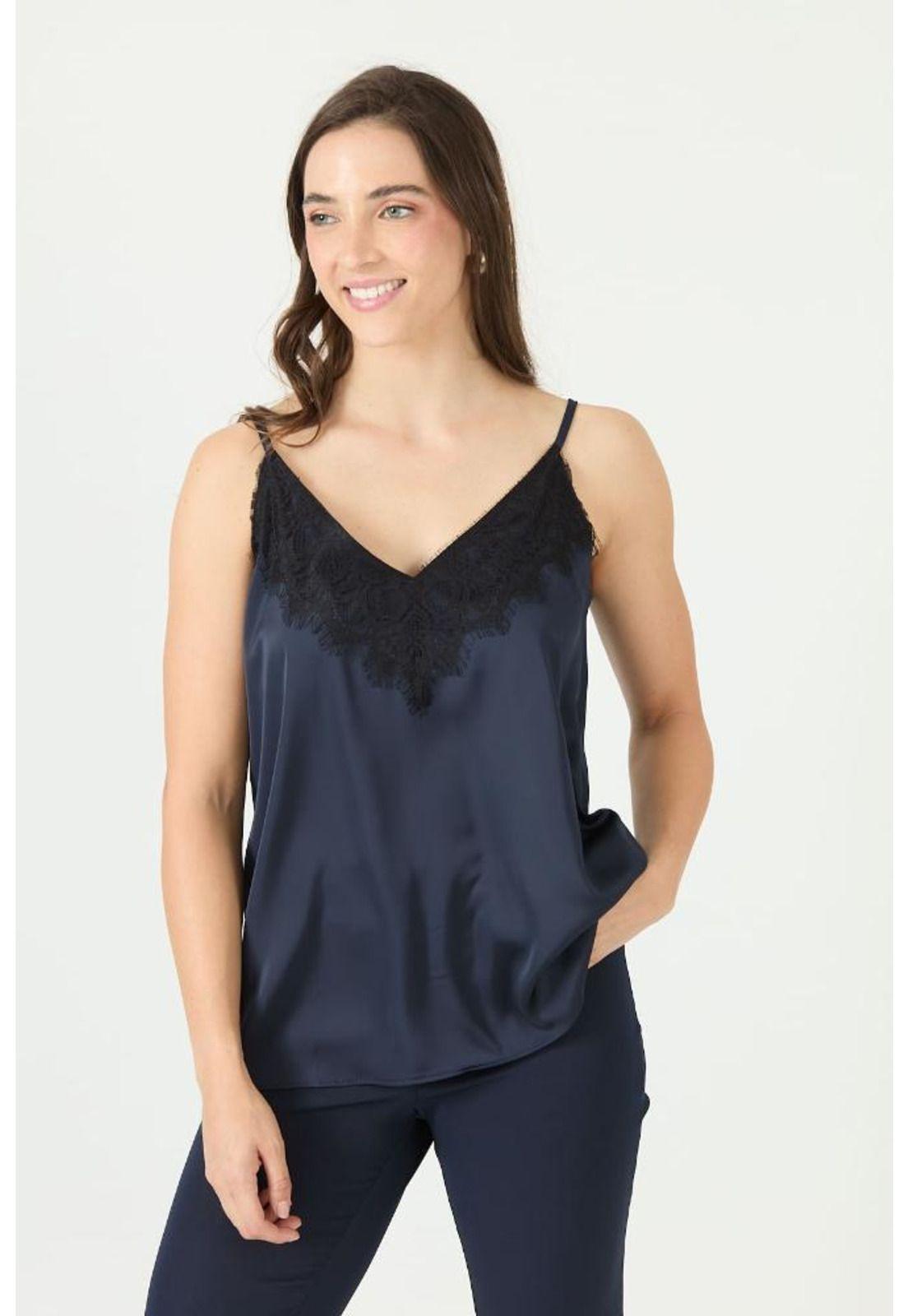 Top azul marino PRIVILEGE 2347-2