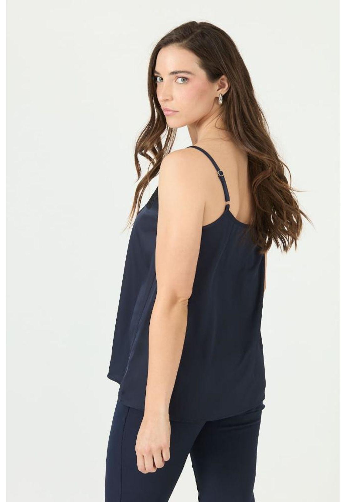Top azul marino PRIVILEGE 2347-5