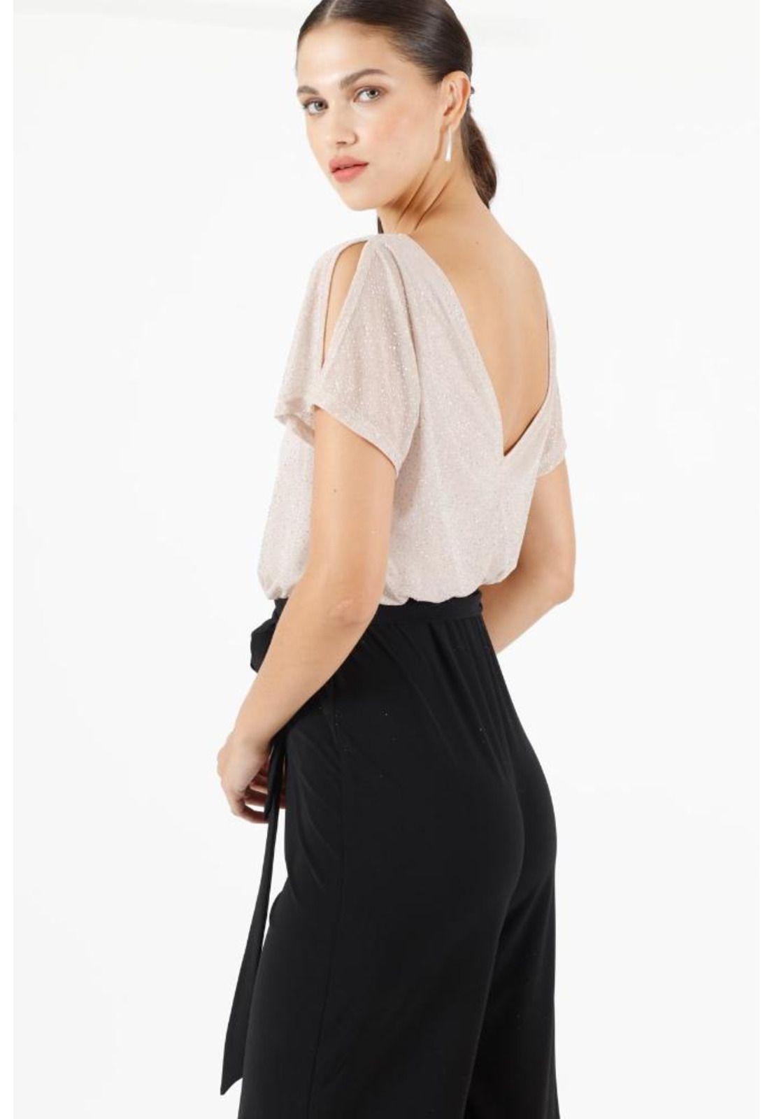 Vestido negro PRIVILEGE 315-4