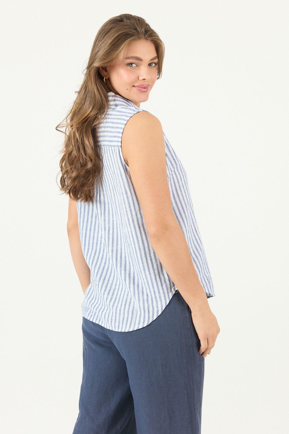 Blusa Rayas Indigo Cod 4516205-4