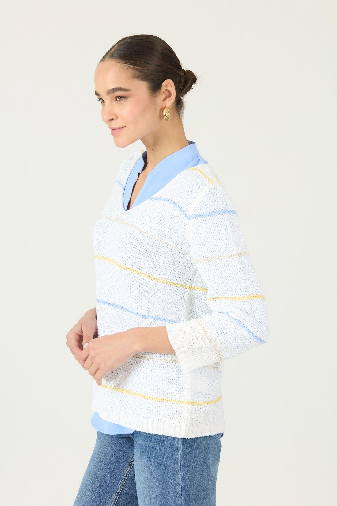 Sweater Blanco Cod 5406305-3