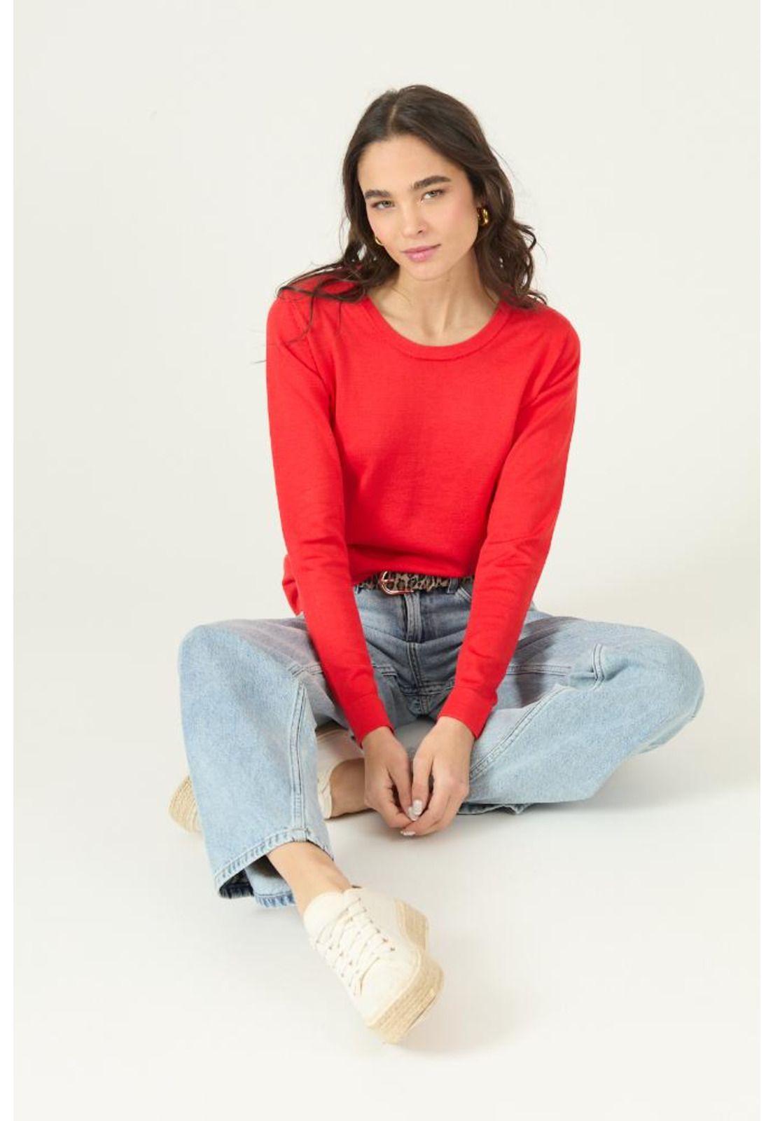 Sweater rojo PRIVILEGE 2977-4