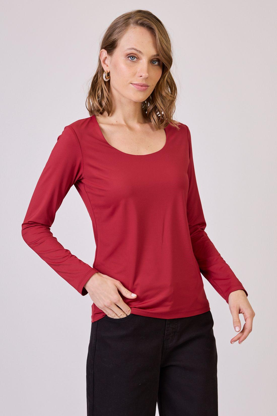 Polera Poliamida Roja Cod 2800016-1