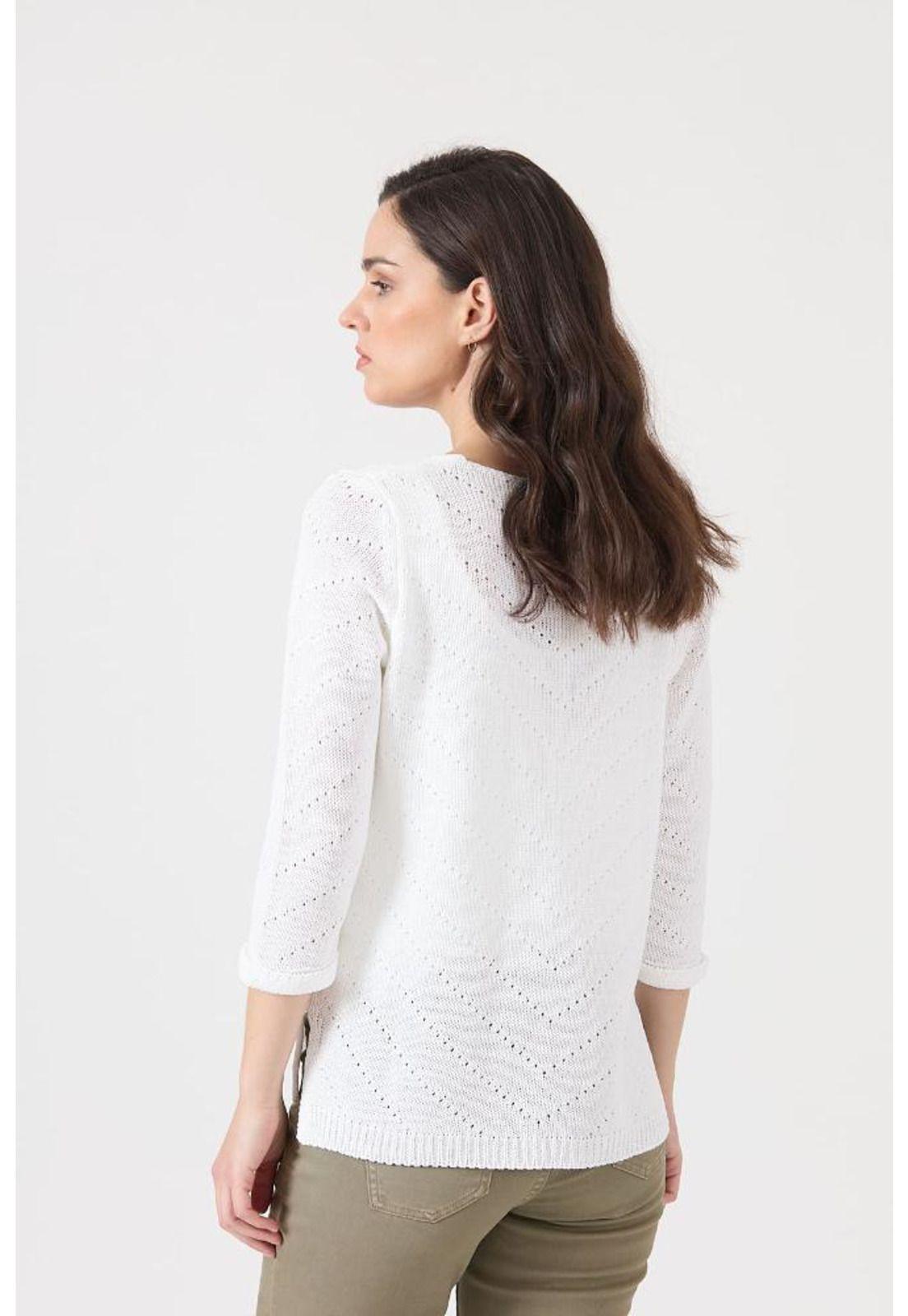 Sweater blanco PRIVILEGE 1242-3
