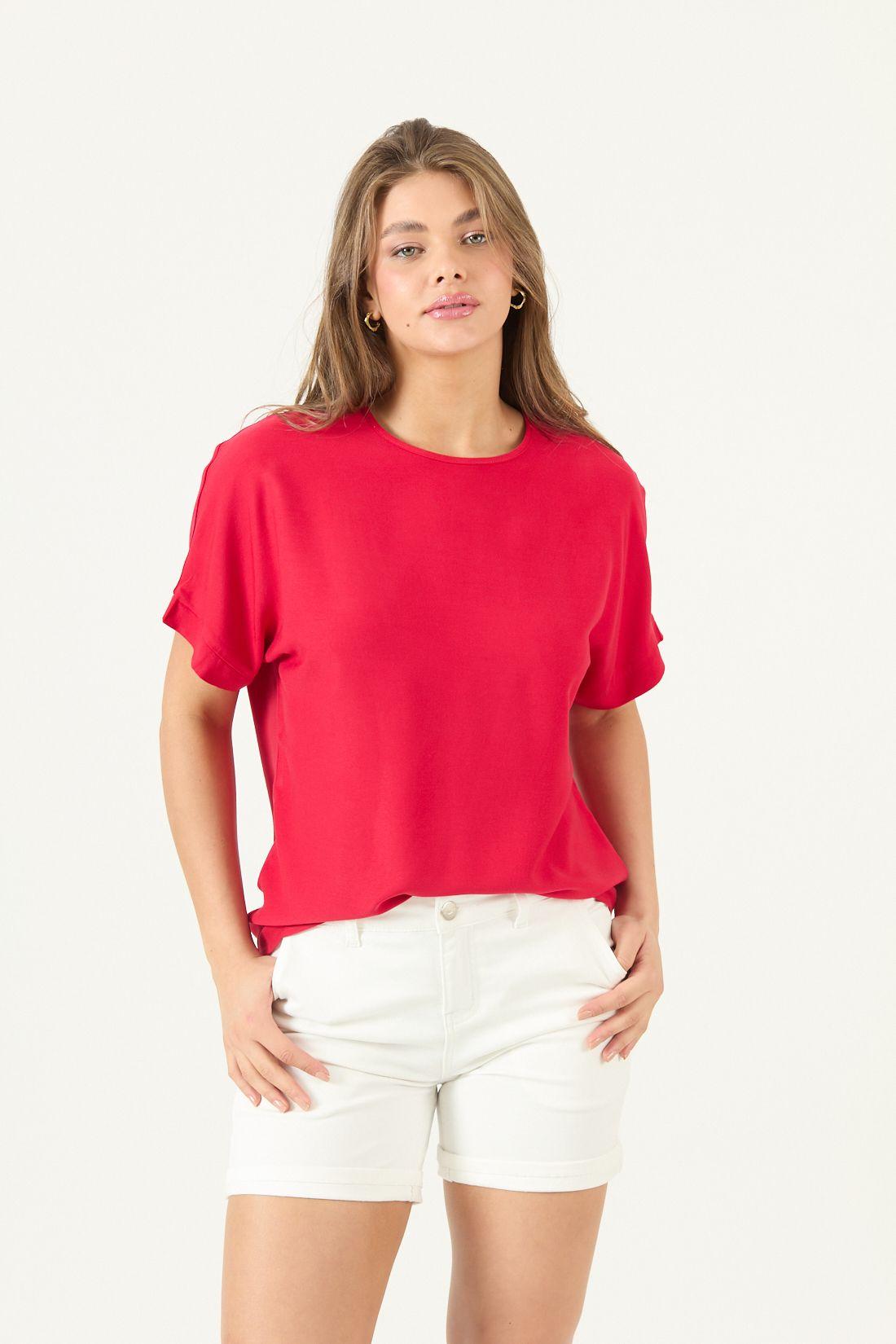 Blusa Roja Cod 4516745-0