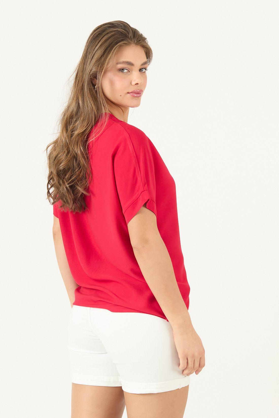 Blusa Roja Cod 4516745-3