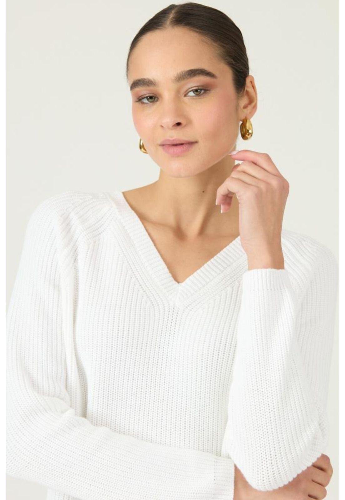Sweater blanco PRIVILEGE 2939-1