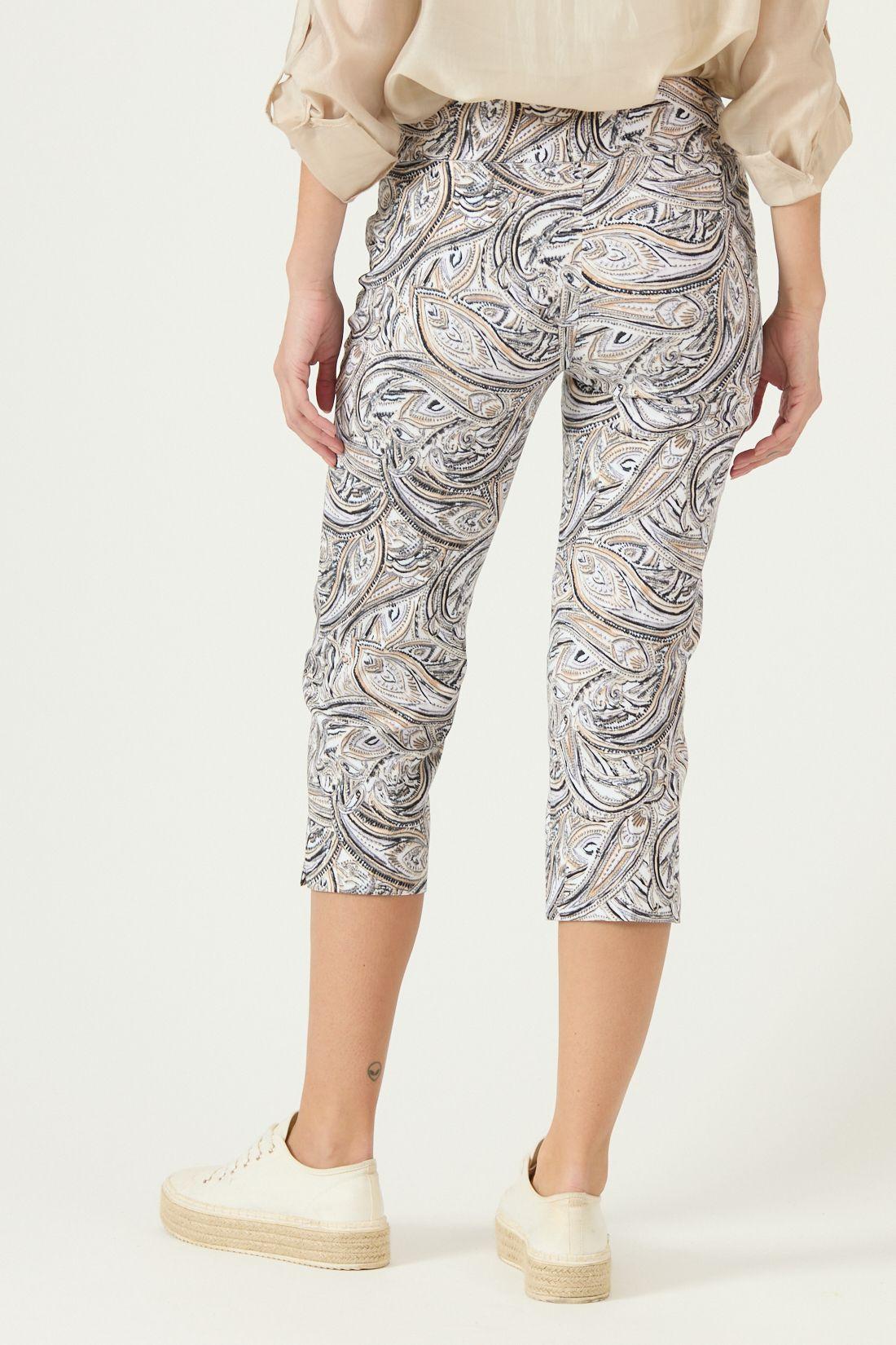 Leggings Estampada Blanco Cod 1901285-2