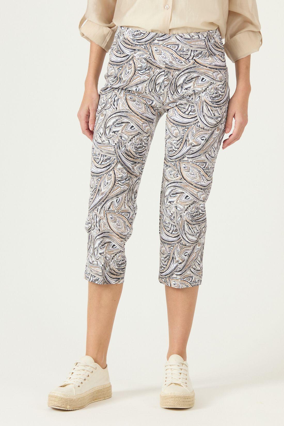 Leggings Estampada Blanco Cod 1901285-3