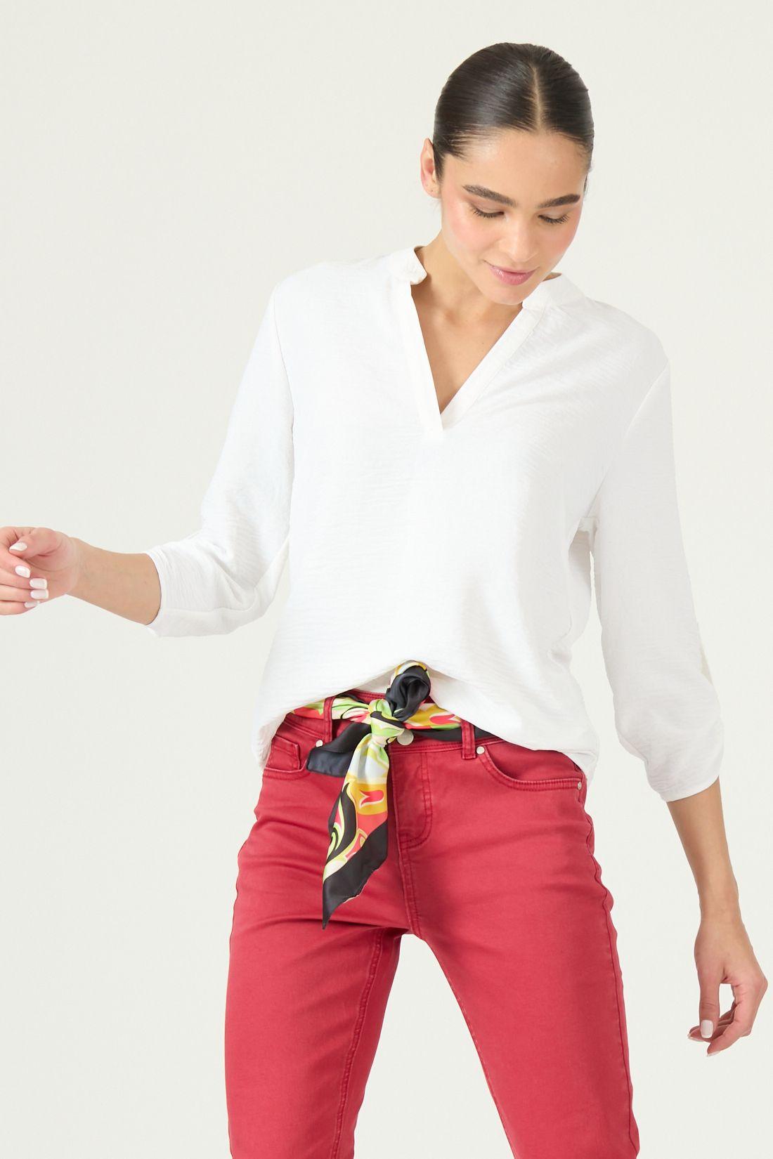 Blusa Blanca Cod 4516715-0