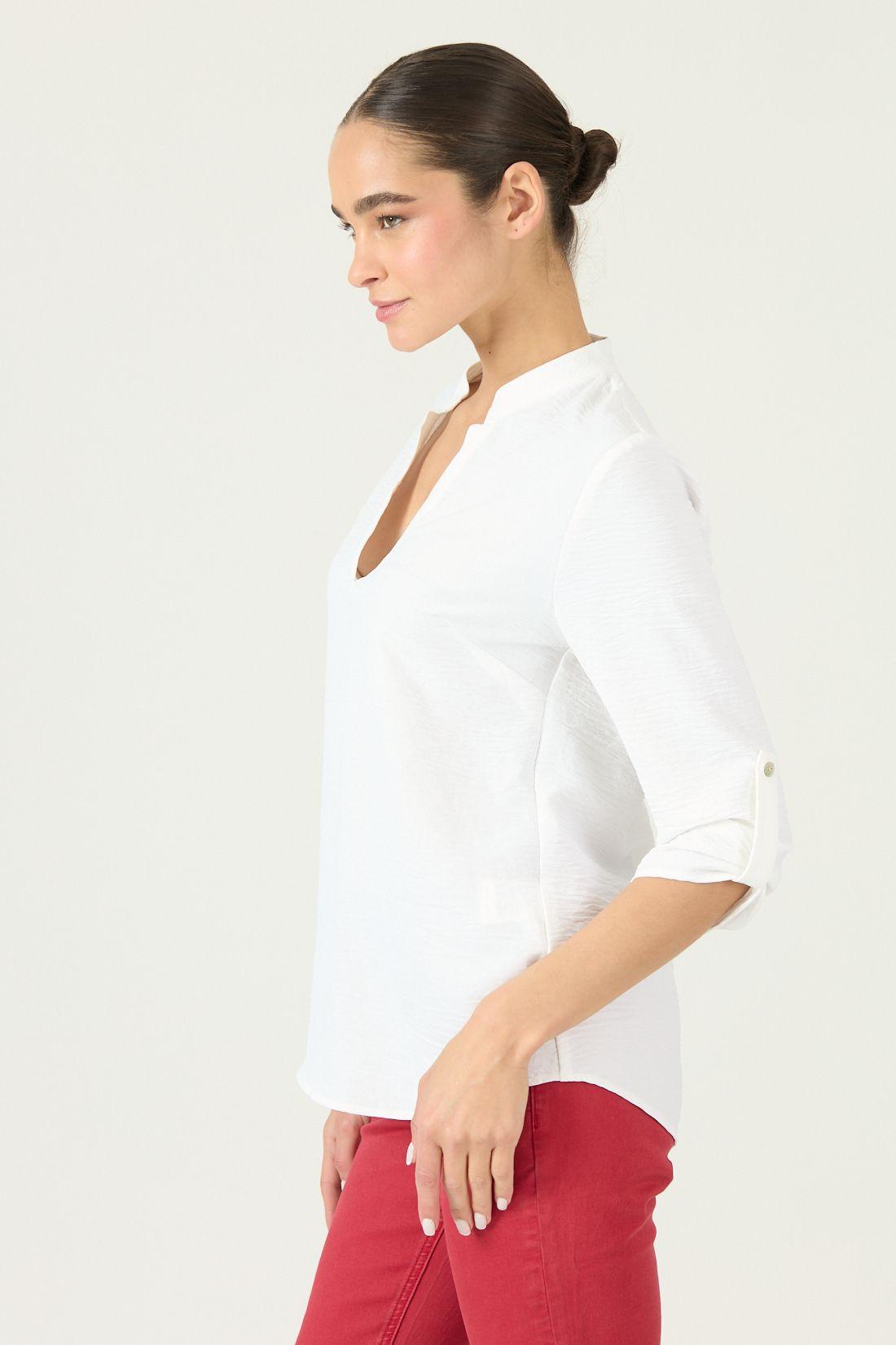 Blusa Blanca Cod 4516715-2