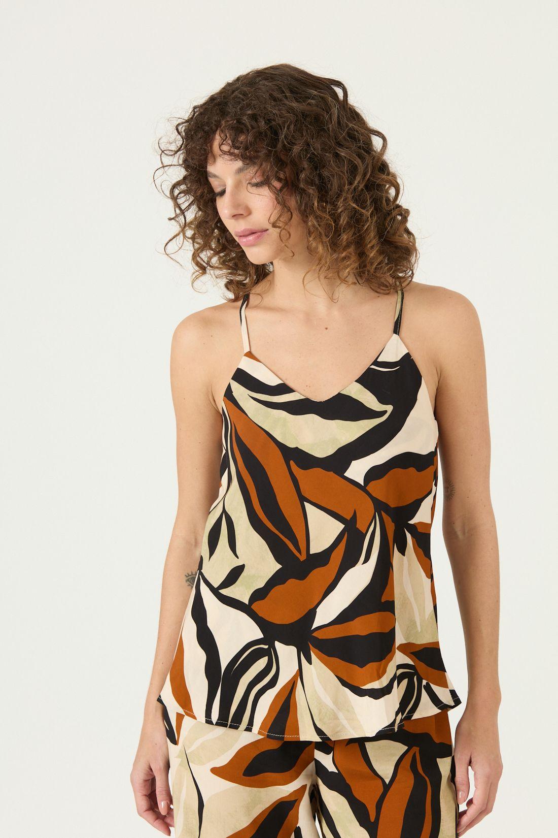 Top Estampado Café Cod 4100145-2
