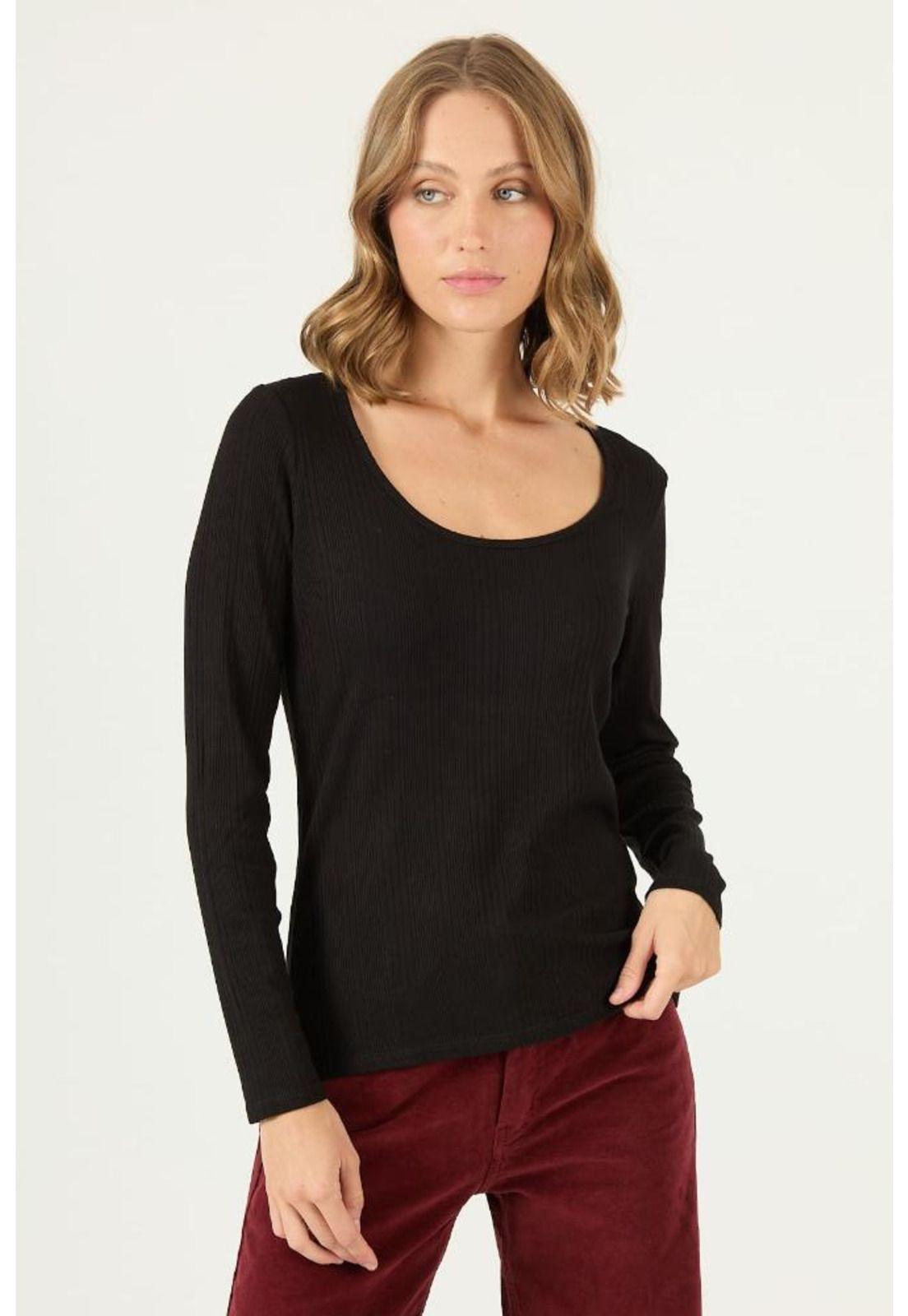 Polera negra PRIVILEGE 2131-2