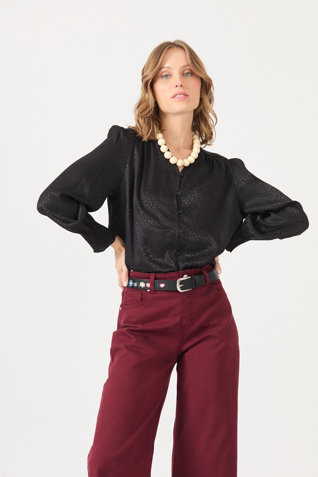 Blusa Negra Cod 4520506-1