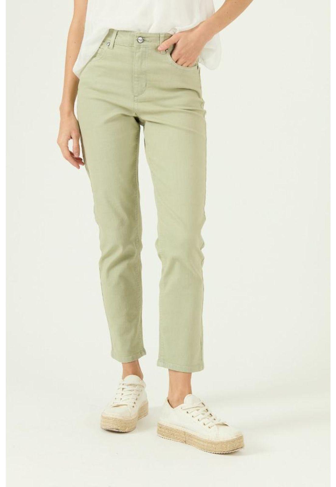 Pantalon verde PRIVILEGE 2067-1