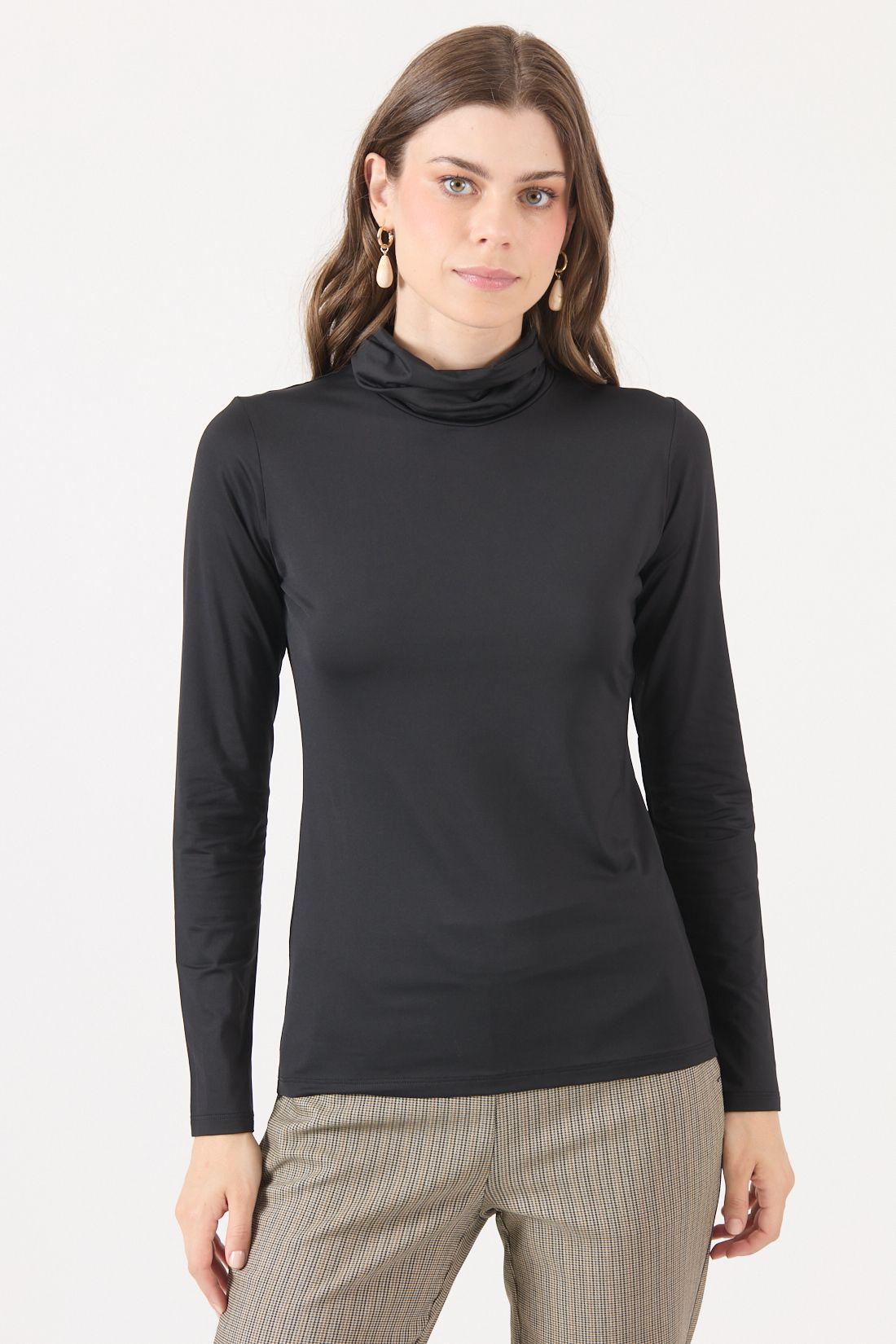 Polera Poliamida Negra Cod 2800036-1