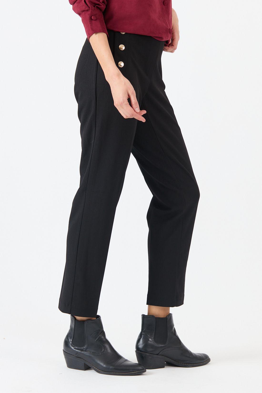 Pantalon Negro Cod 2014836-2