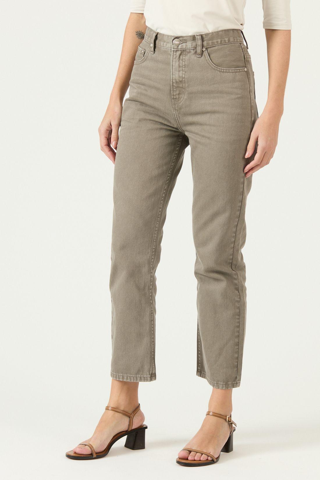 Jeans Straight Verde Cod 2400975-1