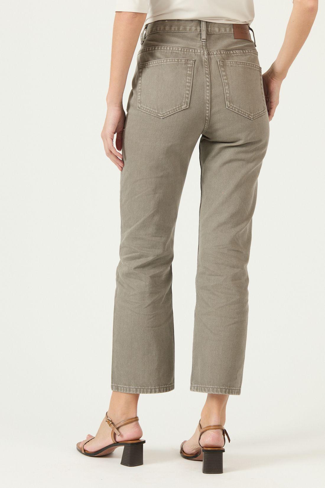 Jeans Straight Verde Cod 2400975-2