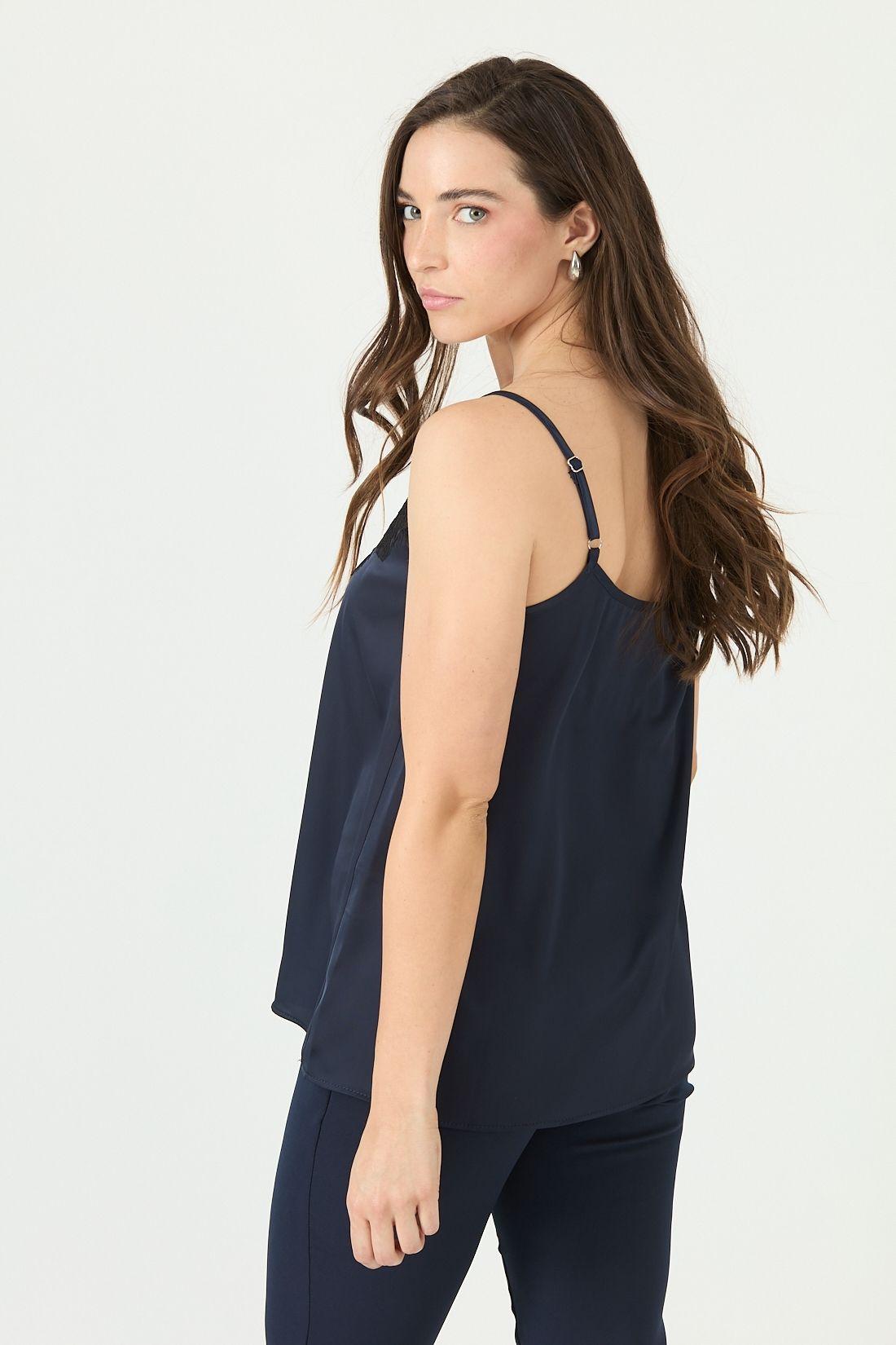 Top azul marino 2347-5