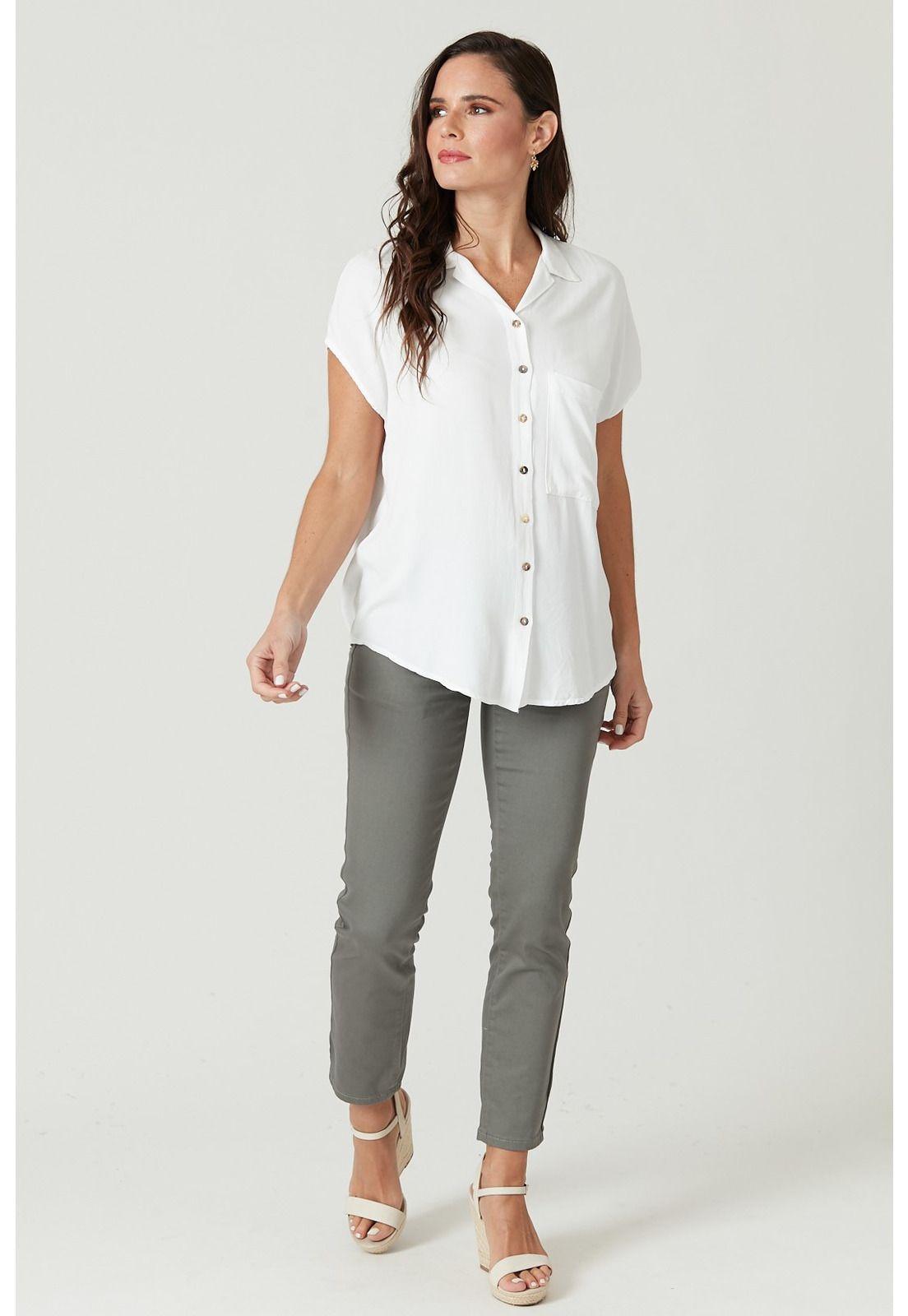 Blusa blanca PRIVILEGE 163-1
