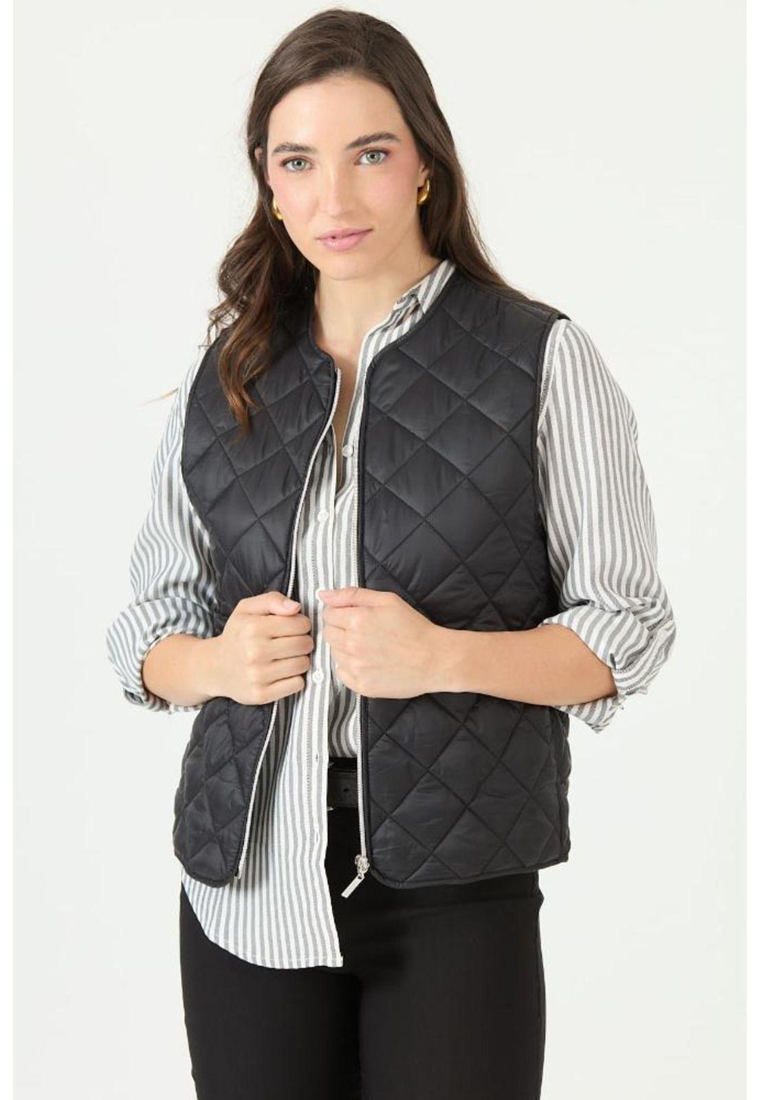 Parka negra PRIVILEGE 2338-2