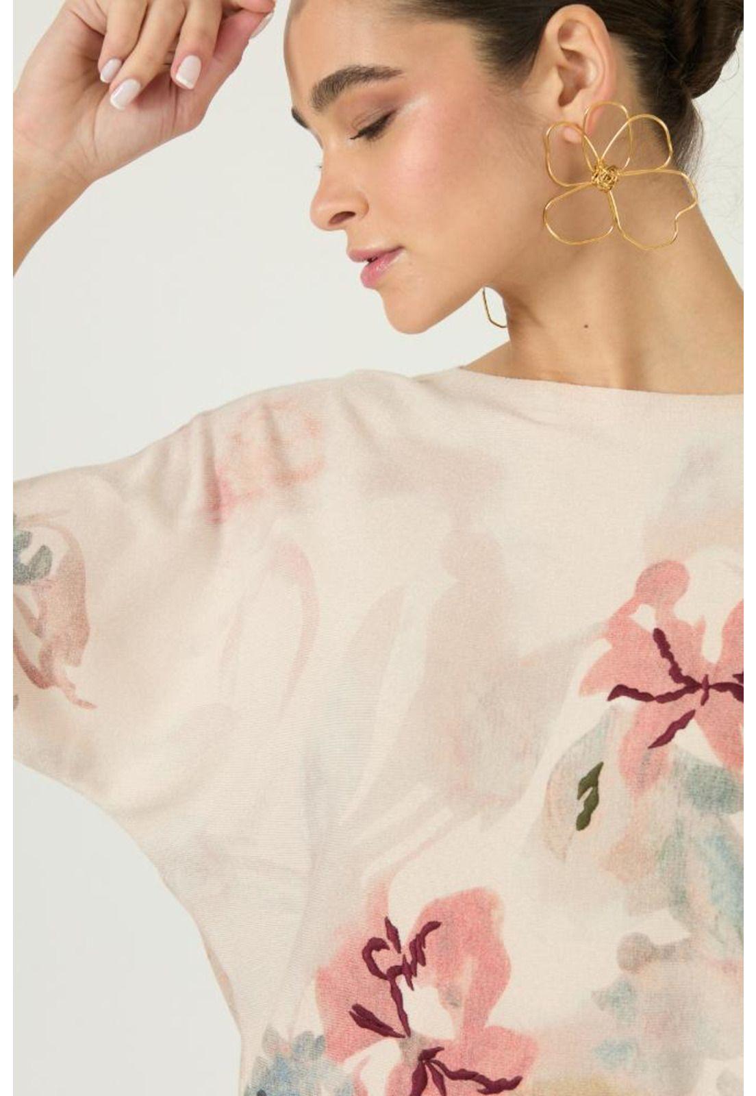 Sweater crudo flores PRIVILEGE 2931-2