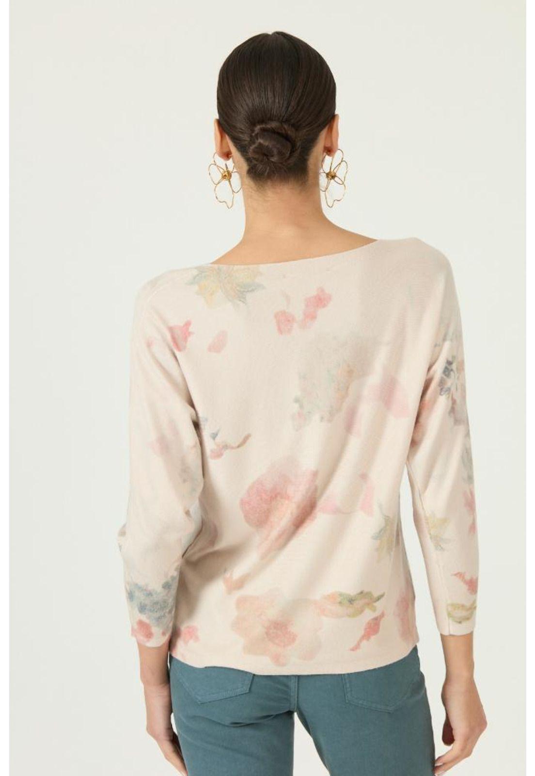 Sweater crudo flores PRIVILEGE 2931-3