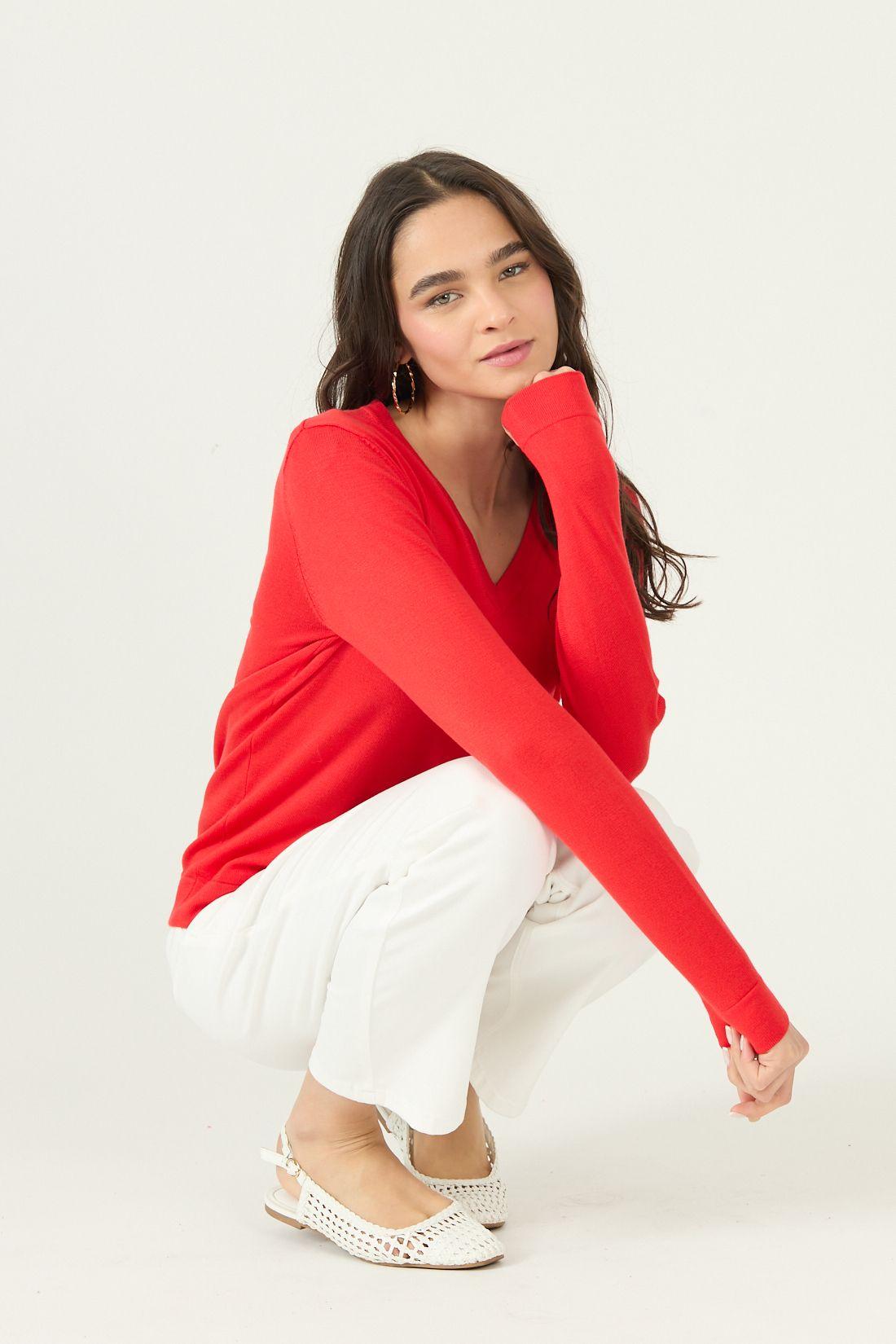 Sweater Rojo Cod 7900435-0