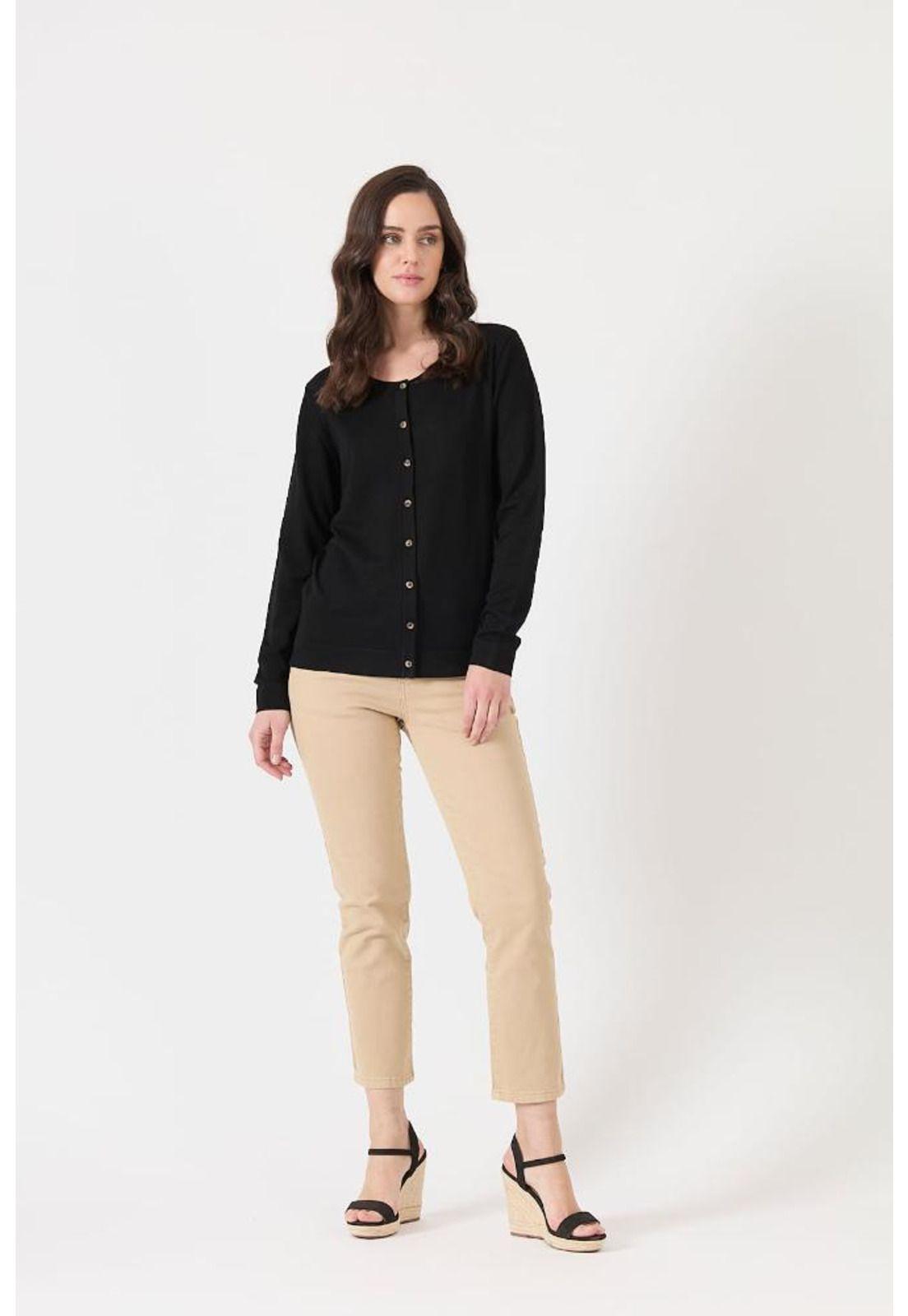 Cardigan negro PRIVILEGE 1571-0