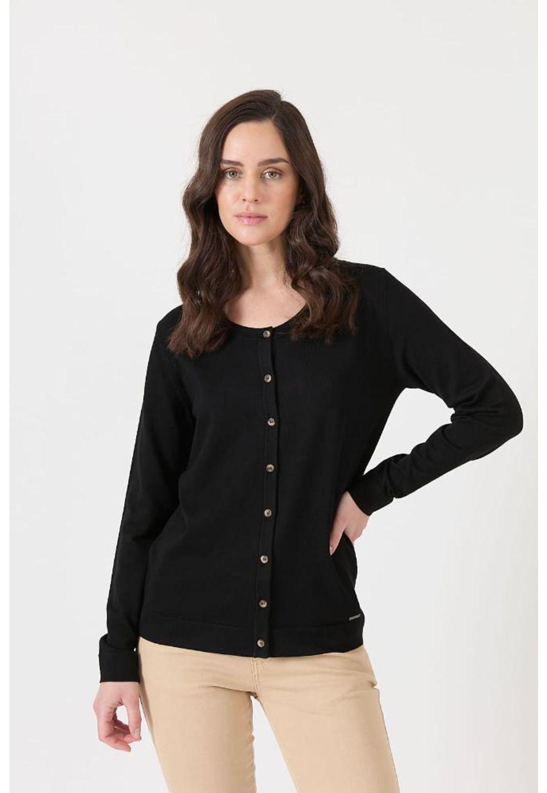 Cardigan negro PRIVILEGE 1571-2