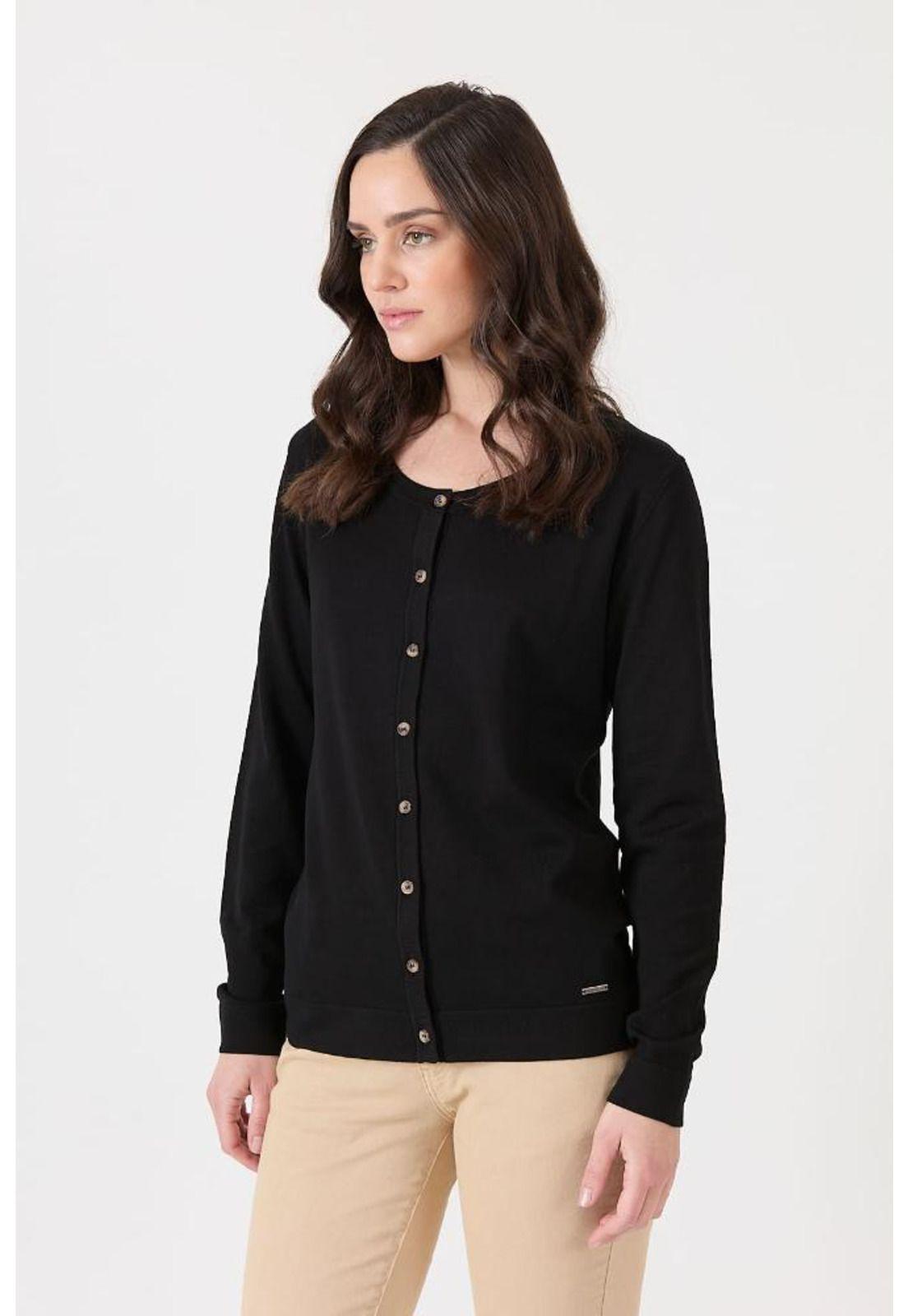 Cardigan negro PRIVILEGE 1571-3