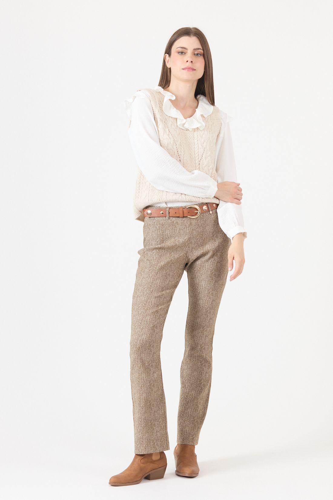 Pantalon Melange Café Cod 2014826-0