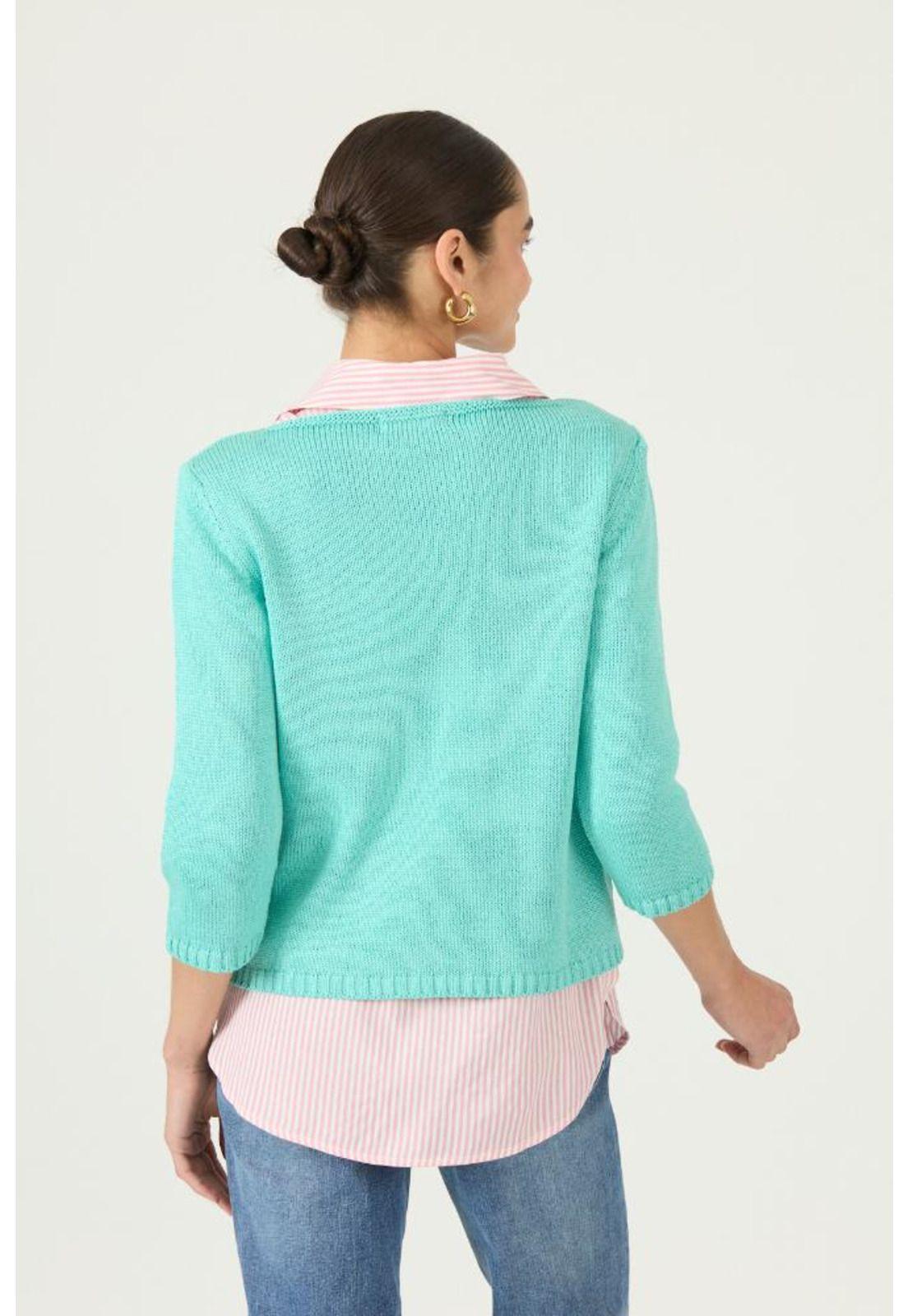 Sweater turquesa PRIVILEGE 3116-3