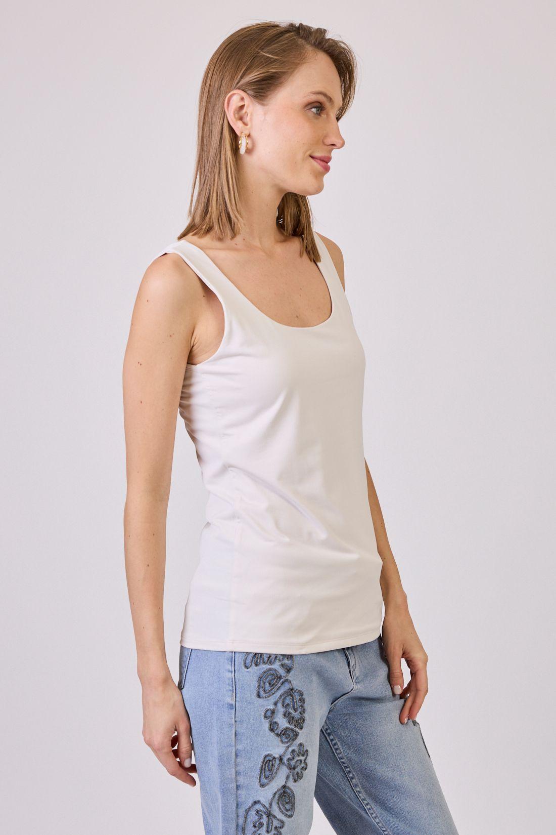 Polera Poliamida Beige Cod 2800056-2