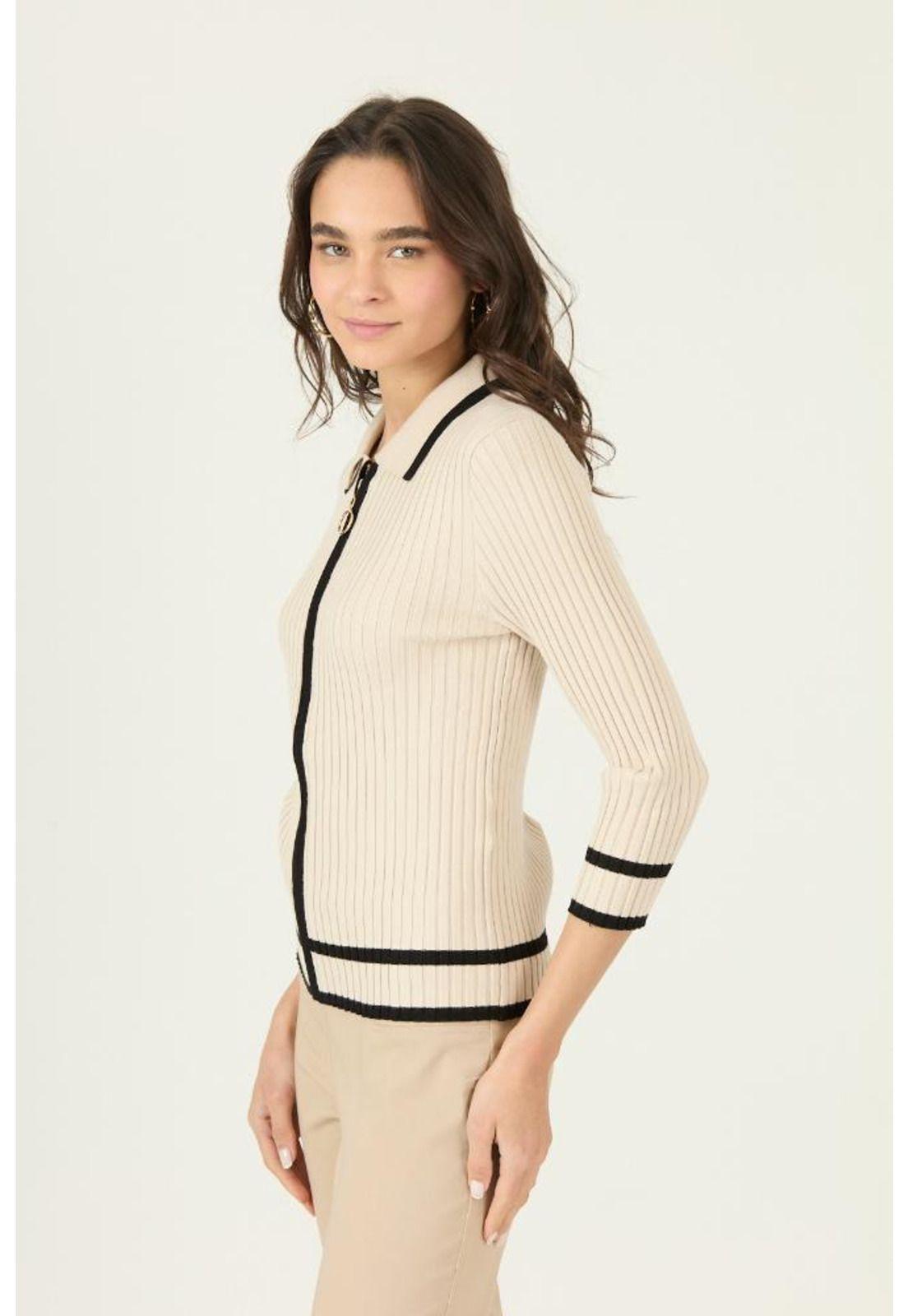 Cardigan beige PRIVILEGE 2969-2