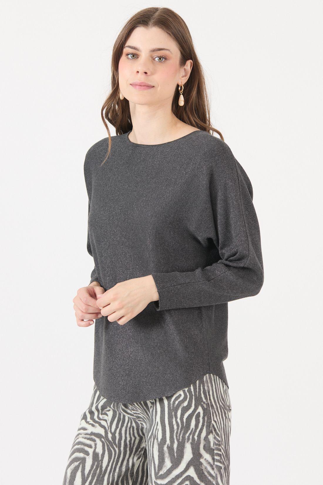 Sweater Gris Oscuro Cod 5414416-3