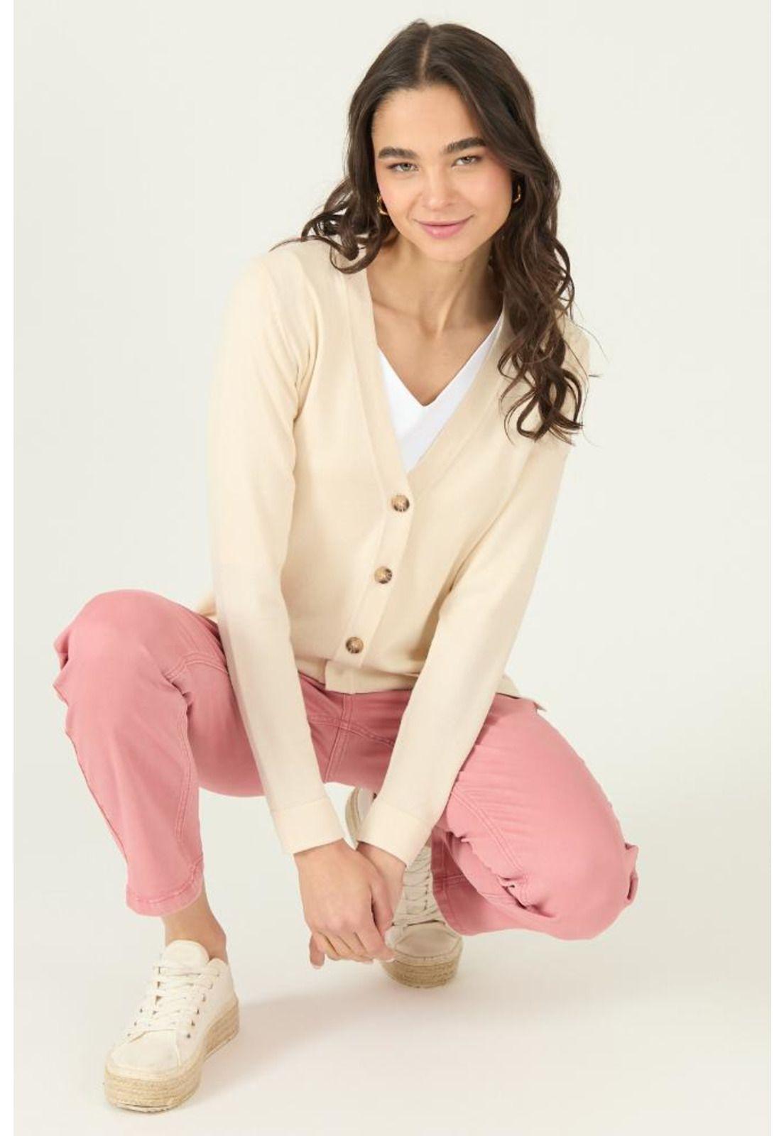 Cardigan beige PRIVILEGE 2984-0