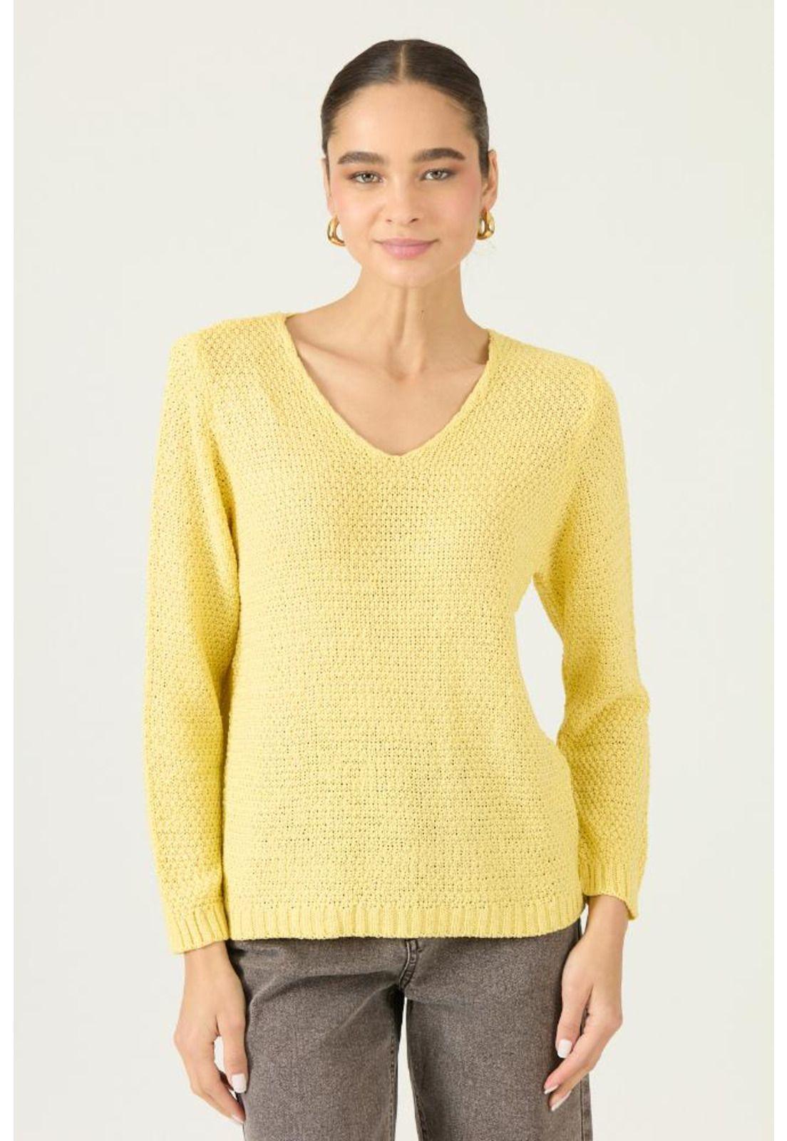 Sweater amarillo PRIVILEGE 3115-2