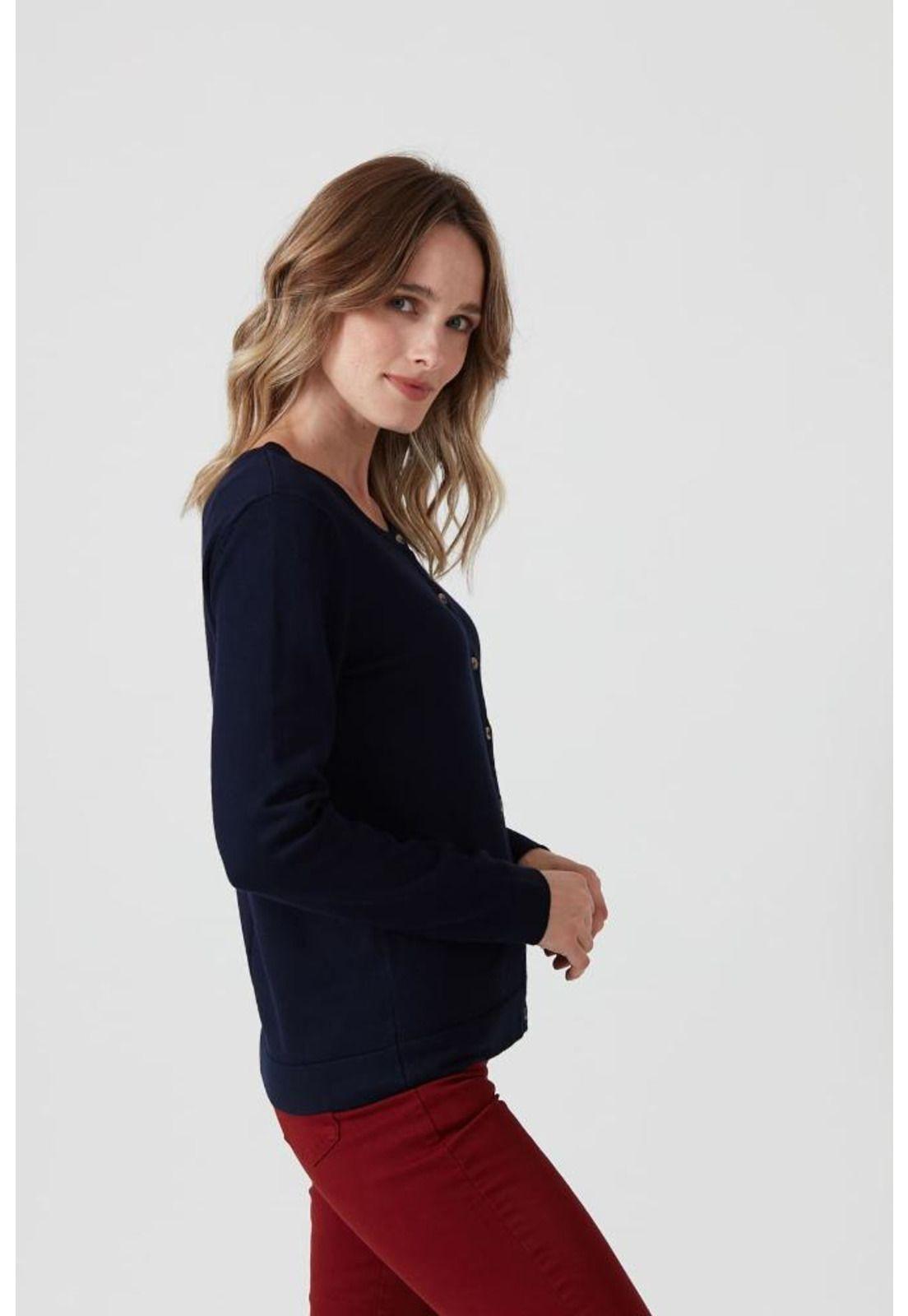 Sweater azul marino PRIVILEGE 292-1