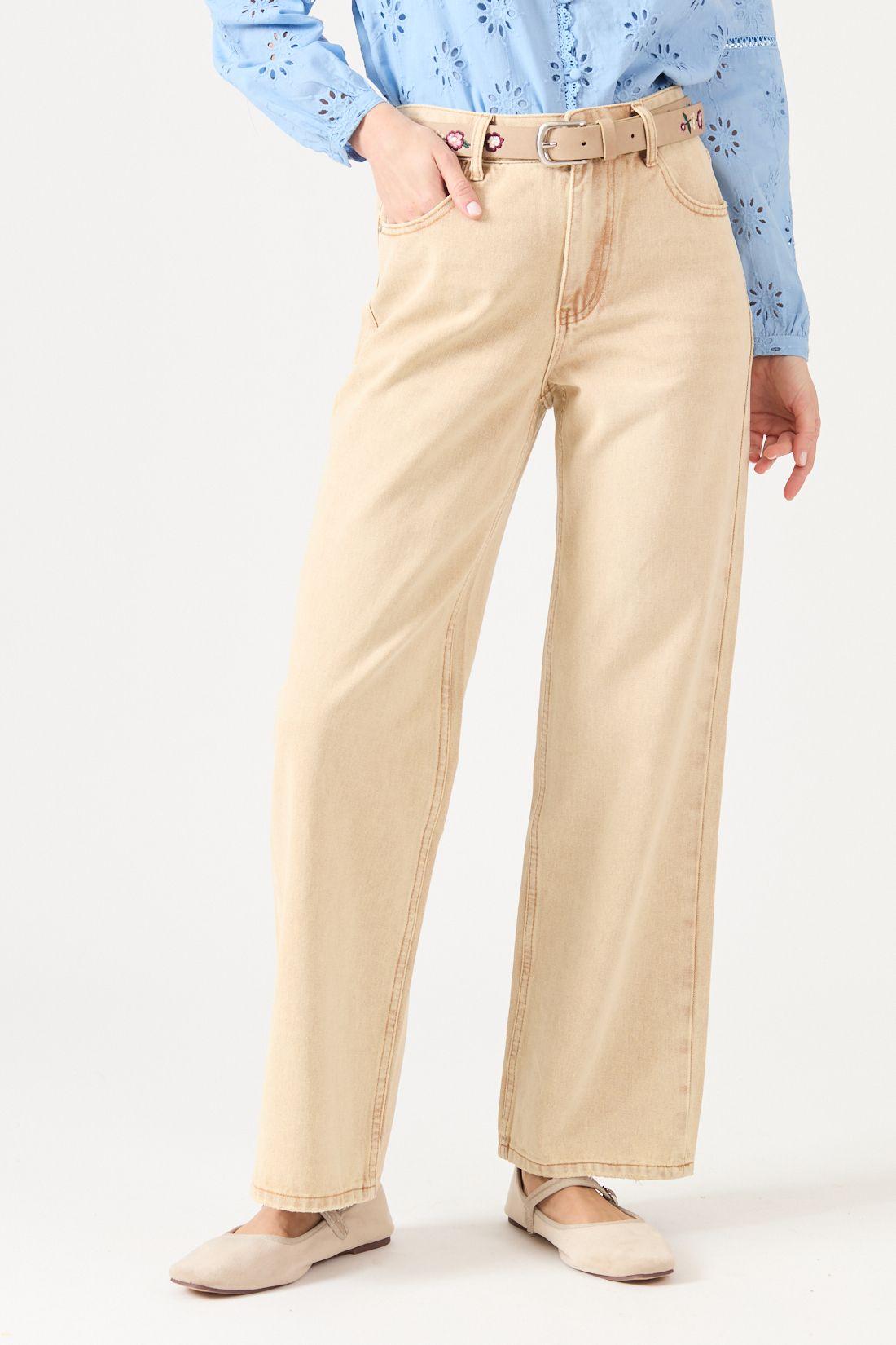Jeans Beige Cod 2400476-2