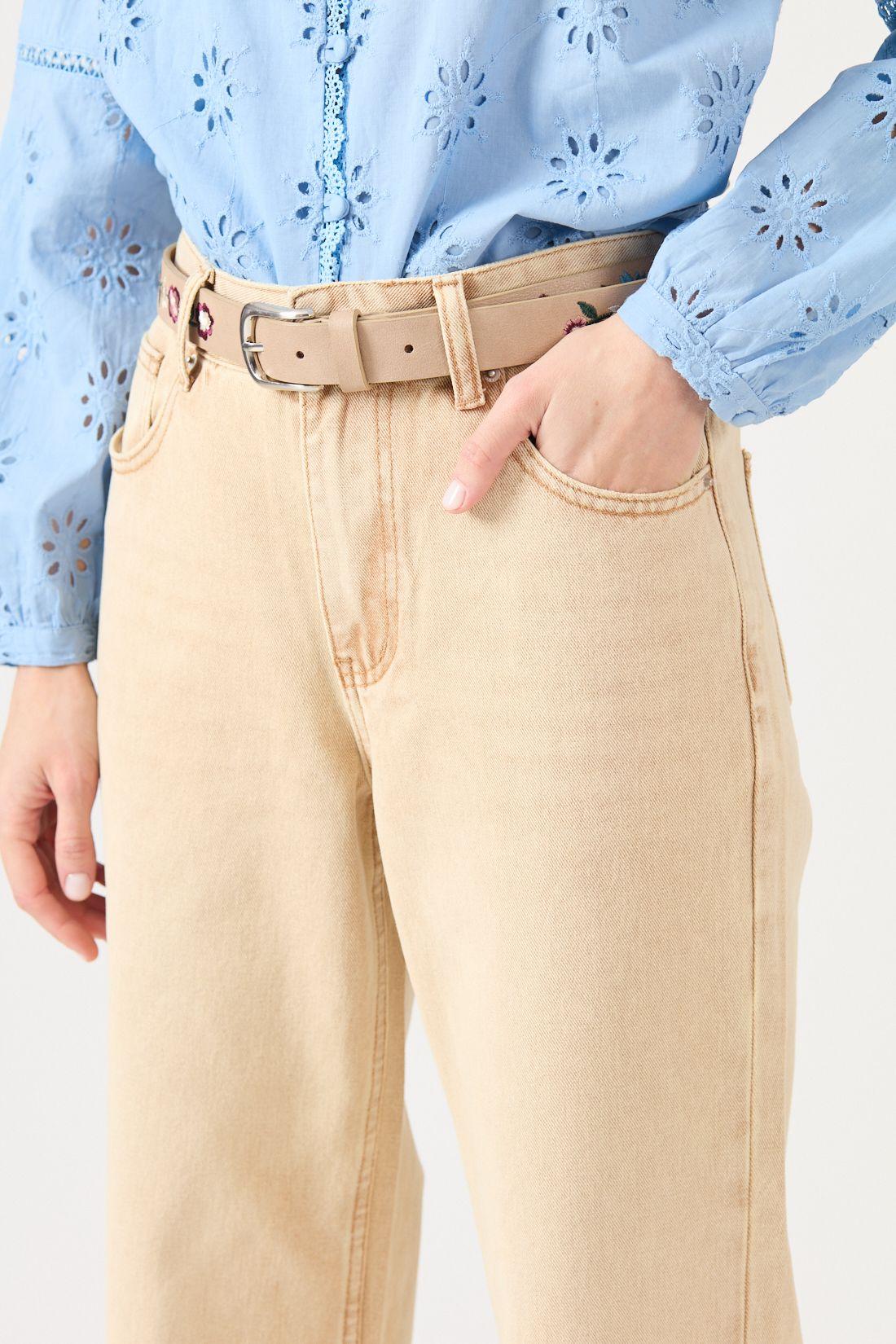 Jeans Beige Cod 2400476-3
